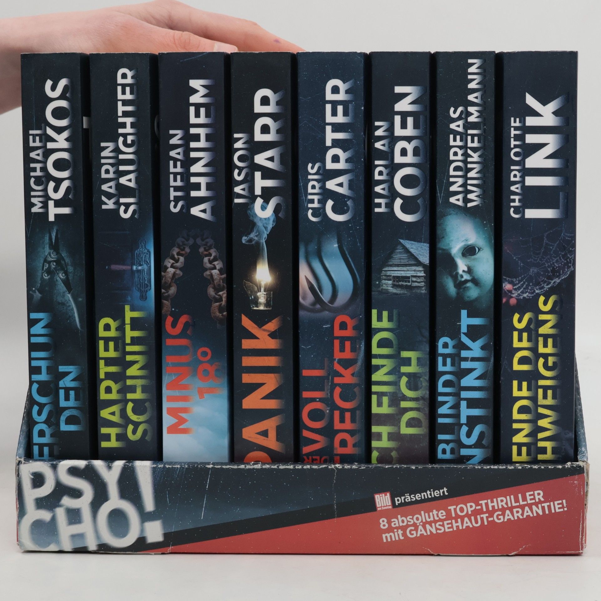 BILD am Sonntag Mega-Thriller 2021. 8 Bände