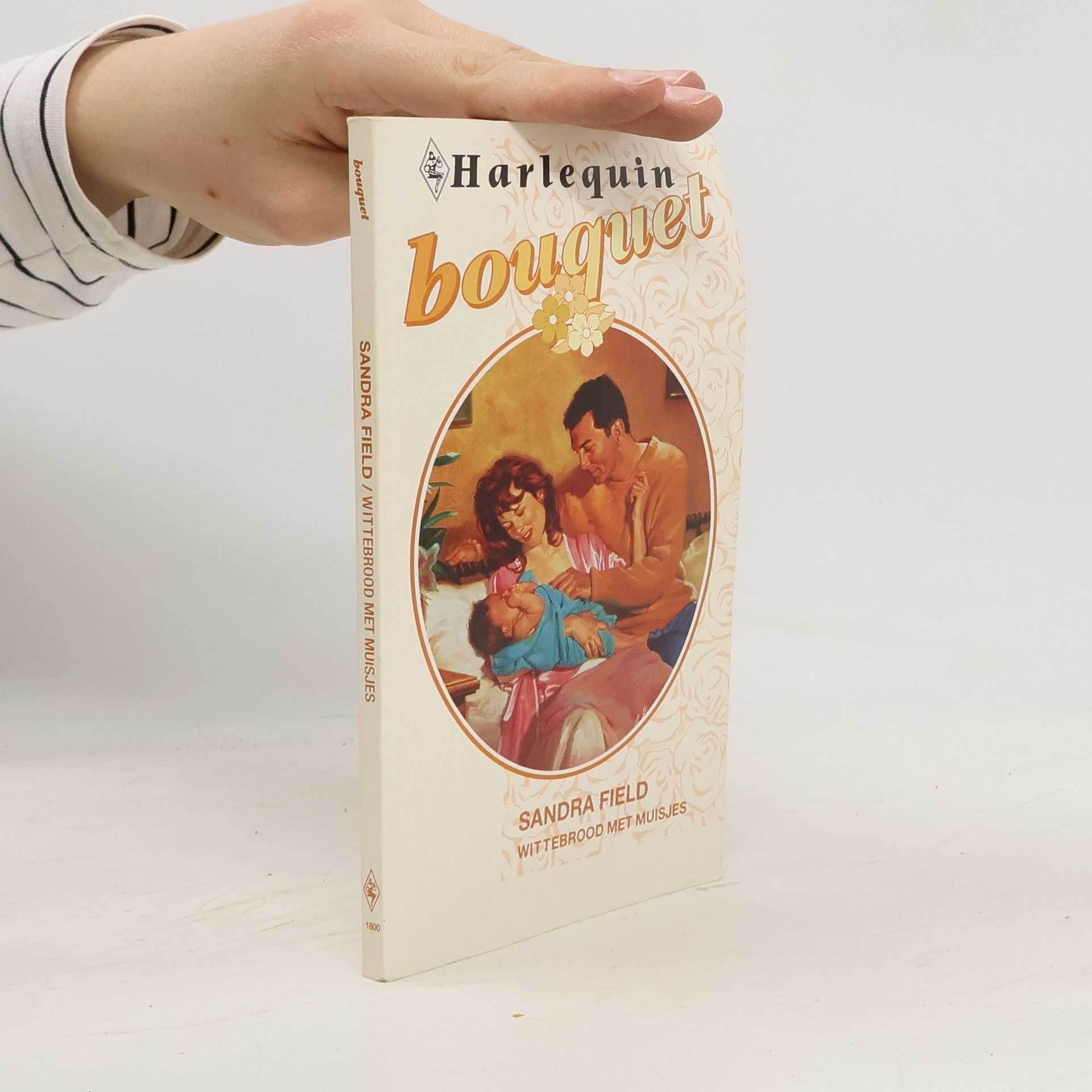 Harlequin bouquet - 1800: Wittebrood met muisjes