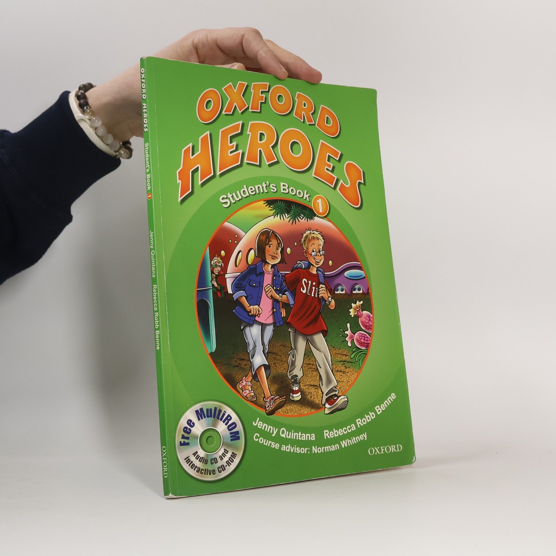 Rebecca Robb Benne Oxford Heroes 1 Student´s Book with MultiRom Pack