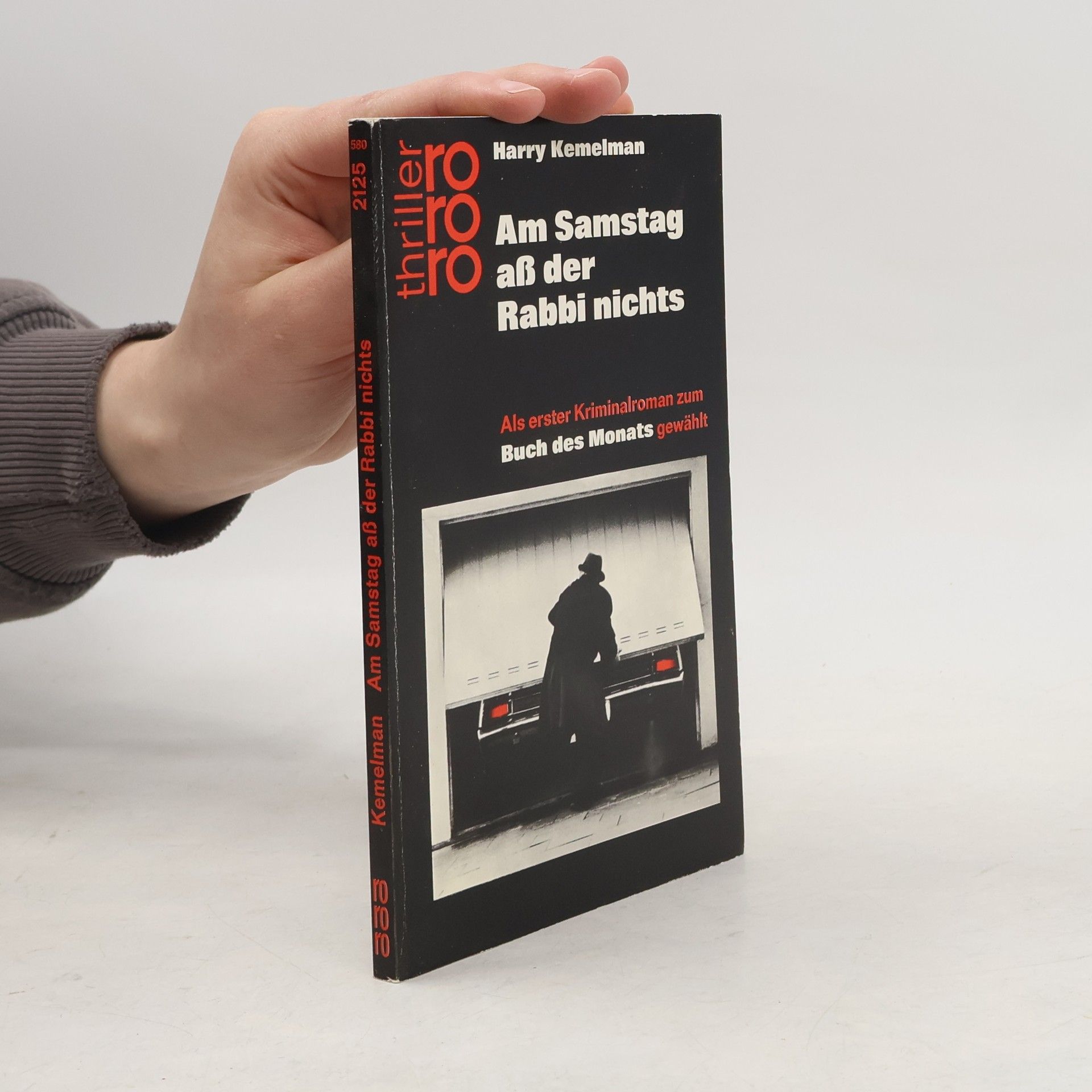 Harry Kemelman Am Samstag aß der Rabbi nichts