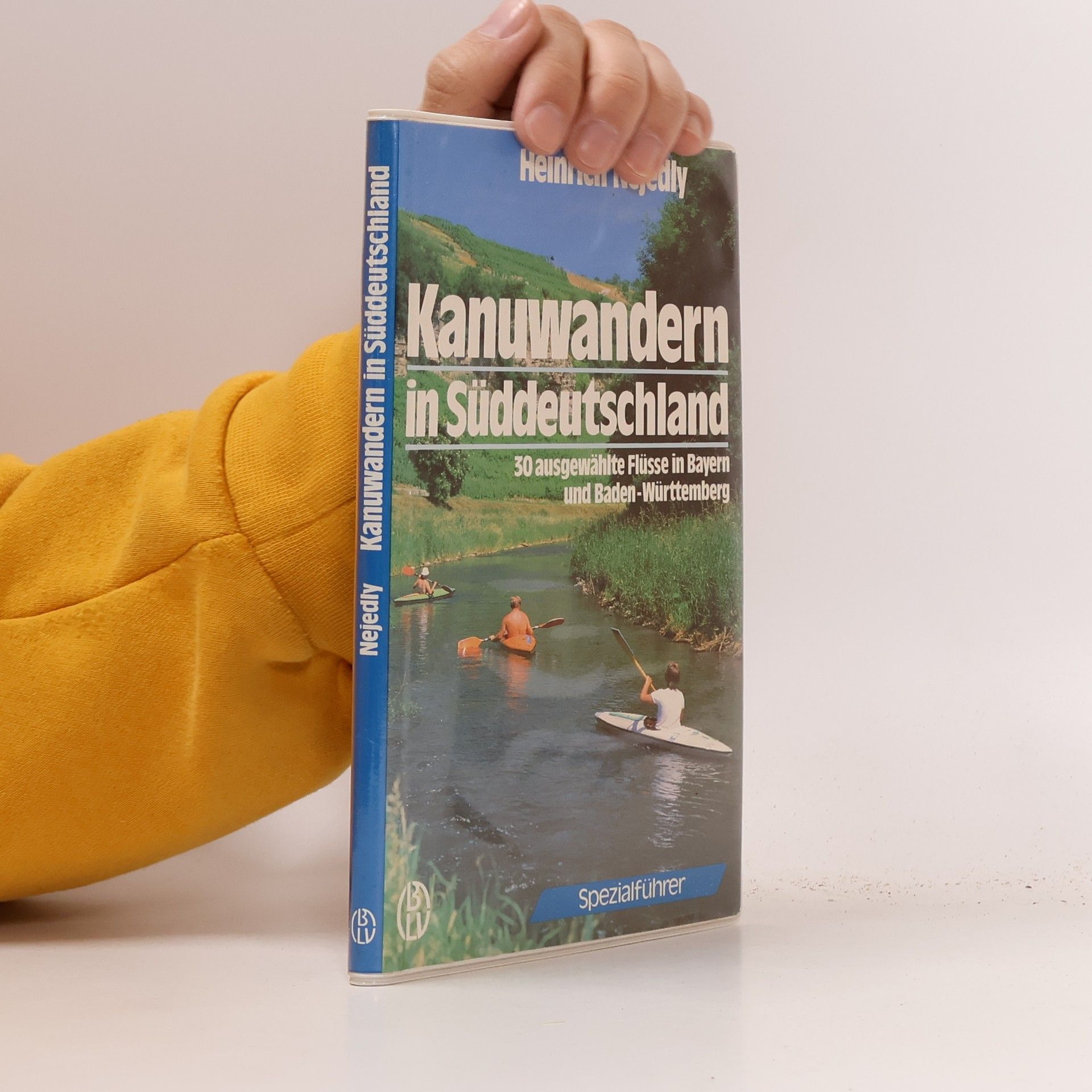 Heinrich Nejedly Kanuwandern in Süddeutschland