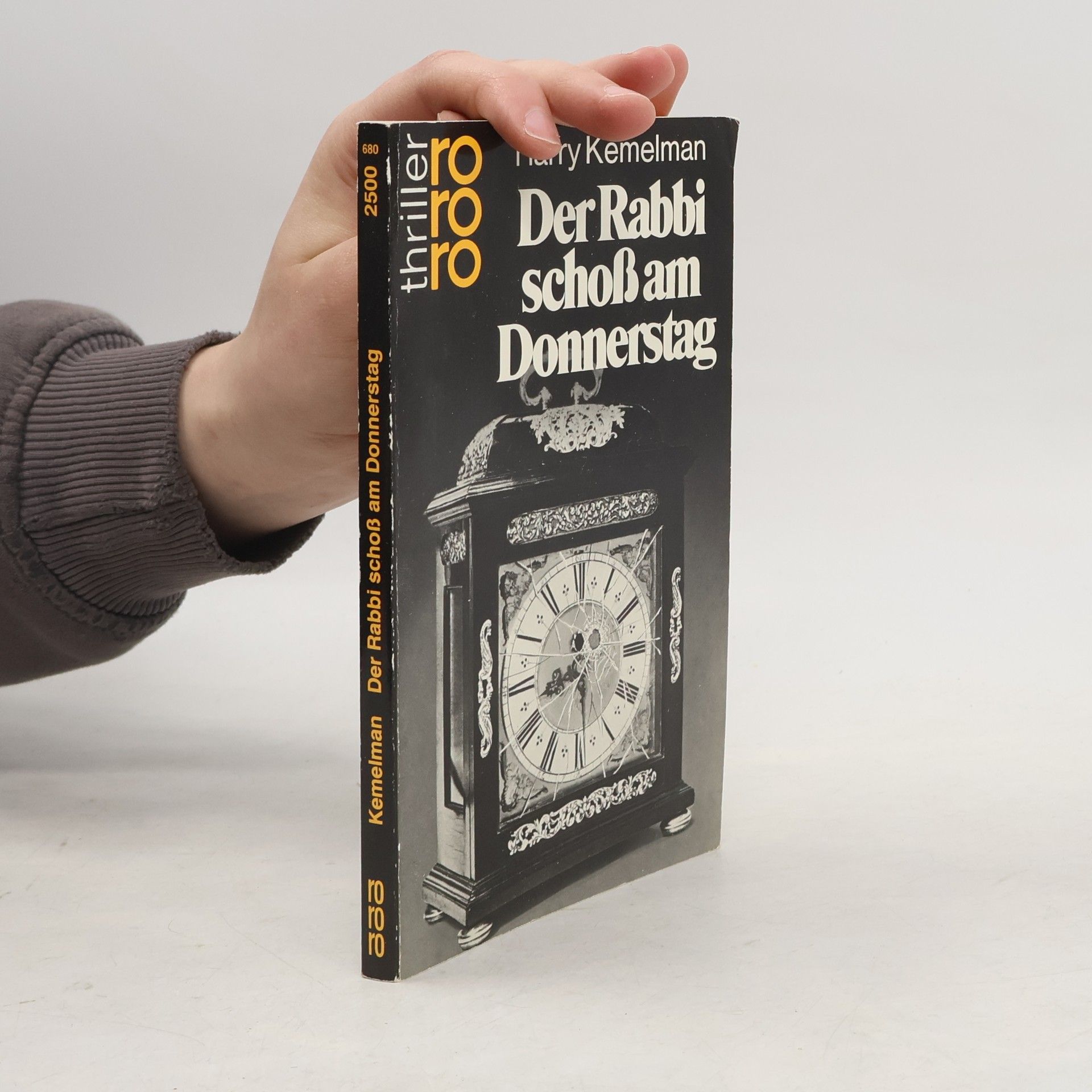 Harry Kemelman Der Rabbi schoß am Donnerstag