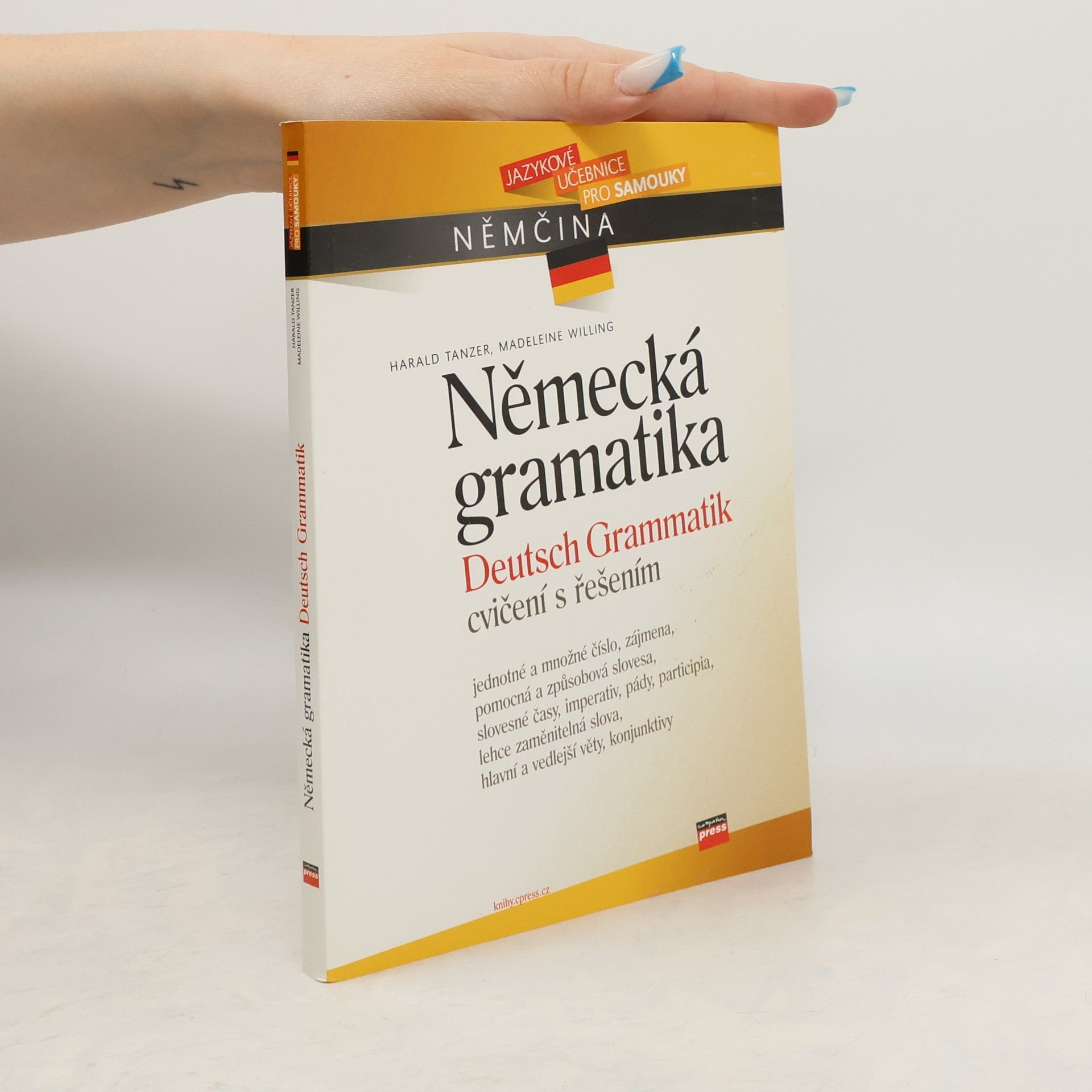 Harald Tanzer Německá gramatika. Deutsch Grammatik : cvičení s řešením
