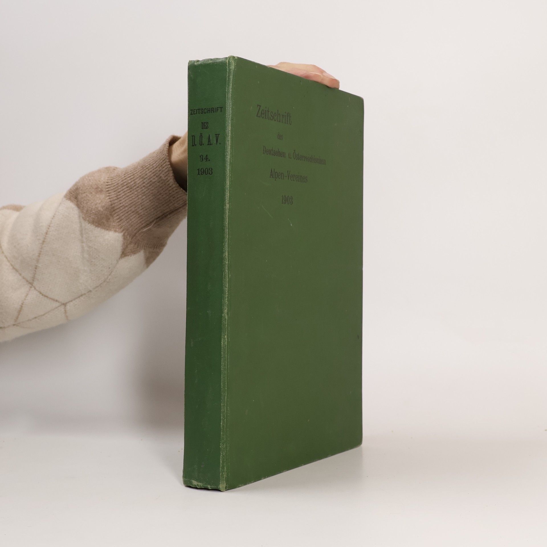 Zeitschrift des Deutschen und Österreichischen Alpenvereins. Band XXXIV.