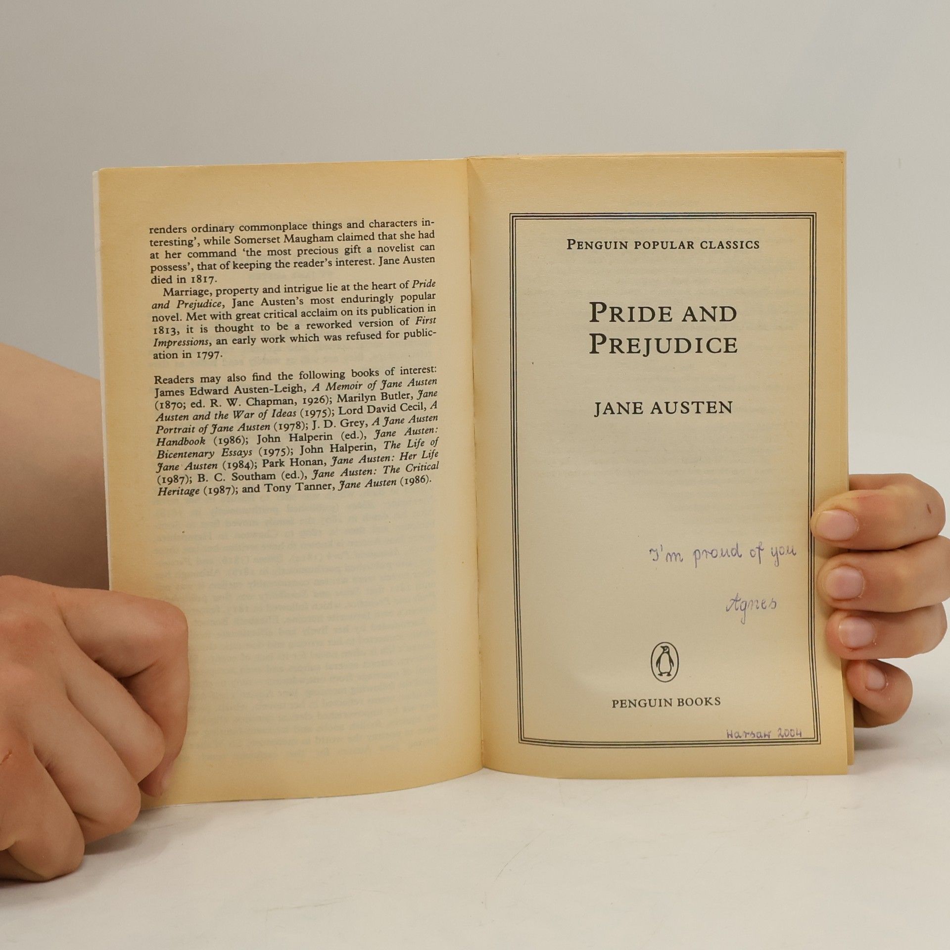 Jane Austen Pride and prejudice