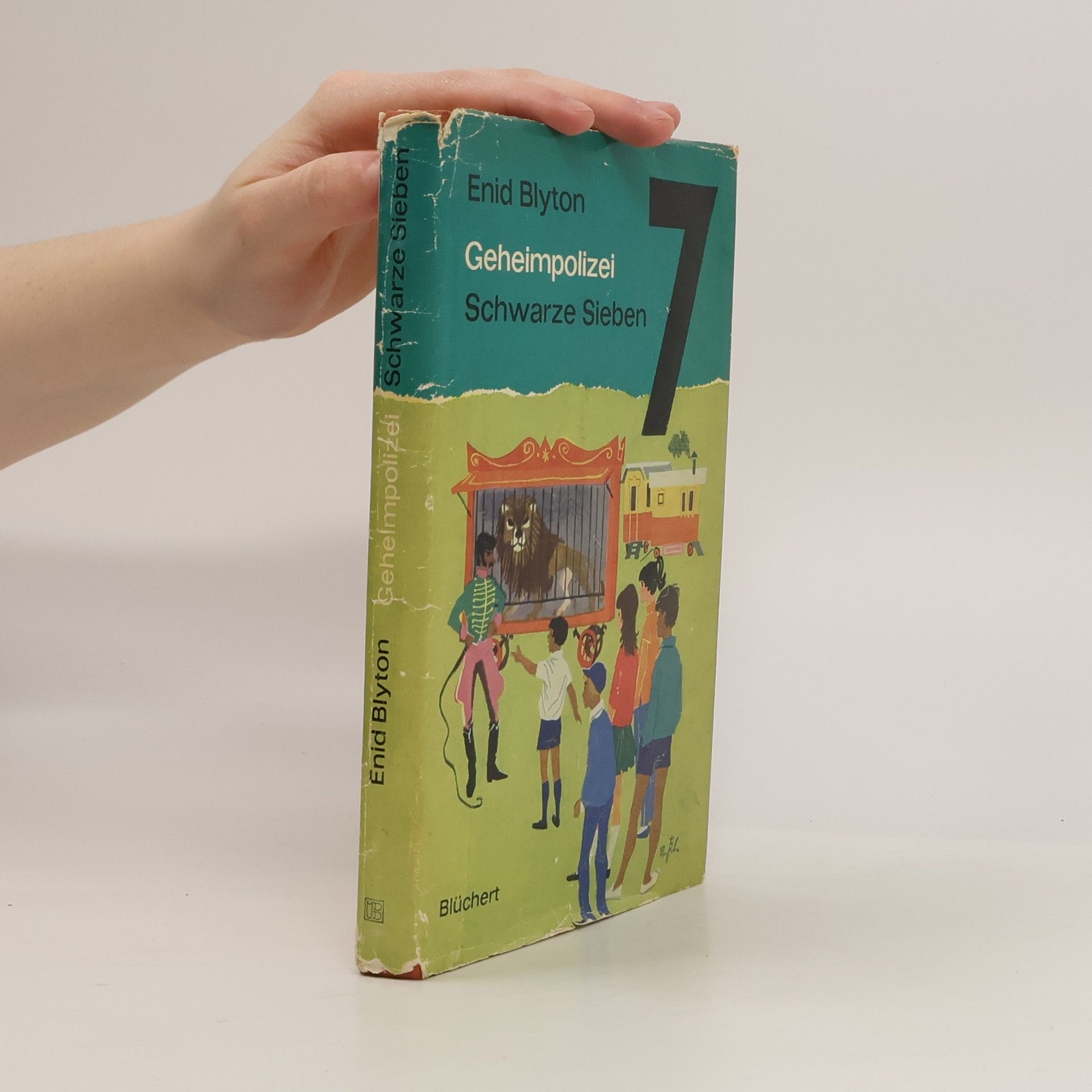 Enid Blyton Geheimpolizei Schwarze Sieben