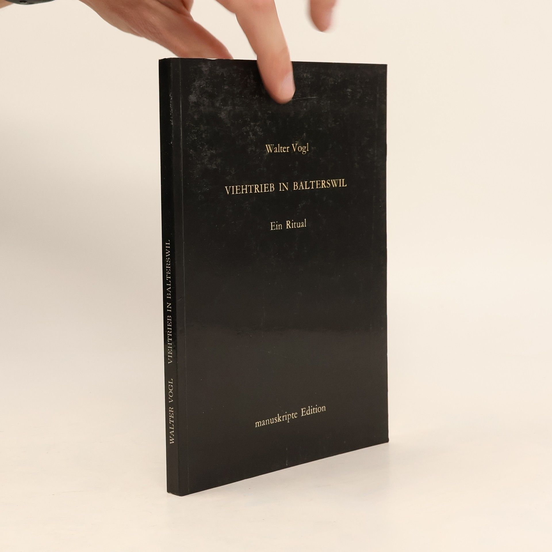 Walter Vogl Viehtrieb in Balterswil (Ein Ritual)