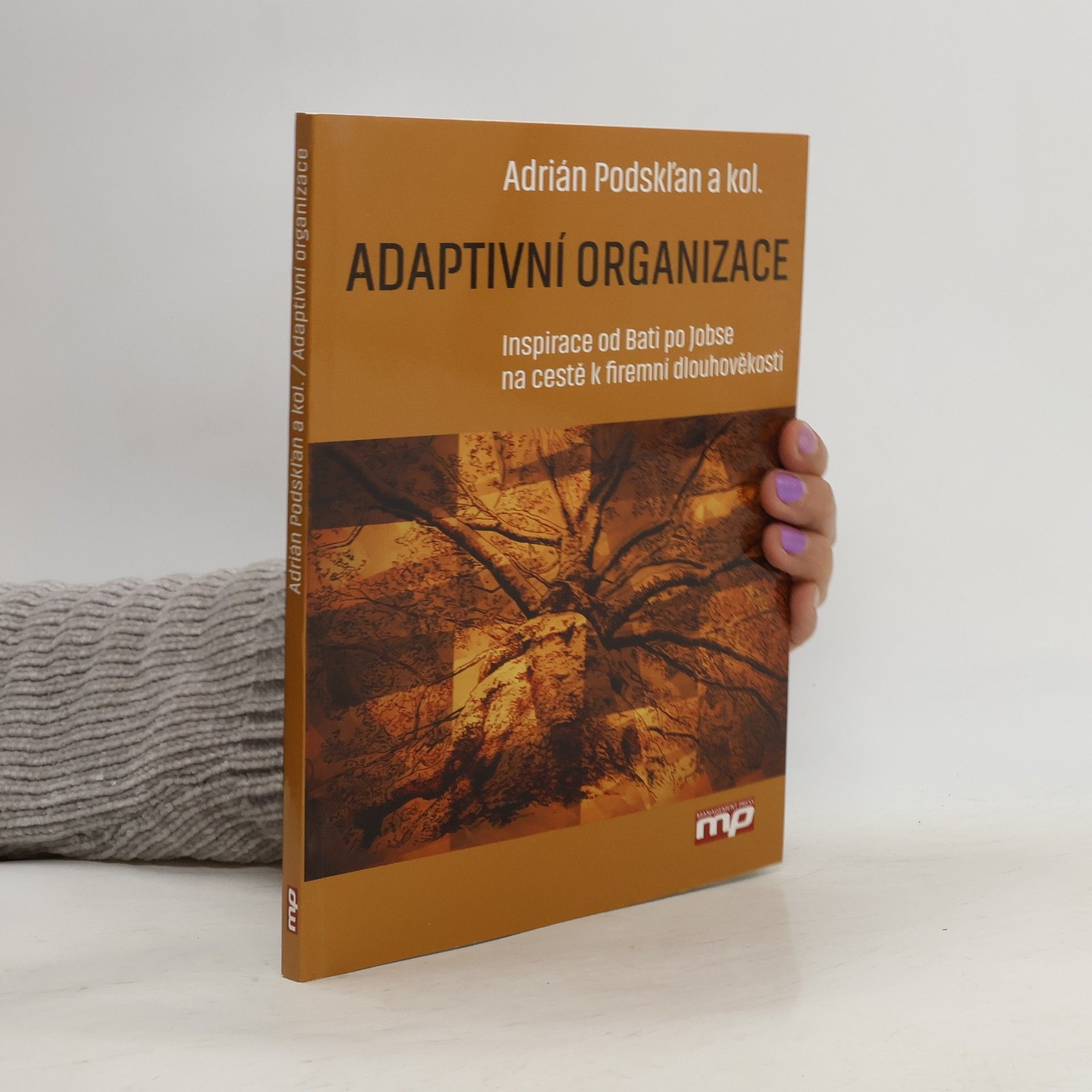 Adrián Podskľan Adaptivní organizace : inspirace od Bati po Jobse na cestě k firemní dlouhověkosti