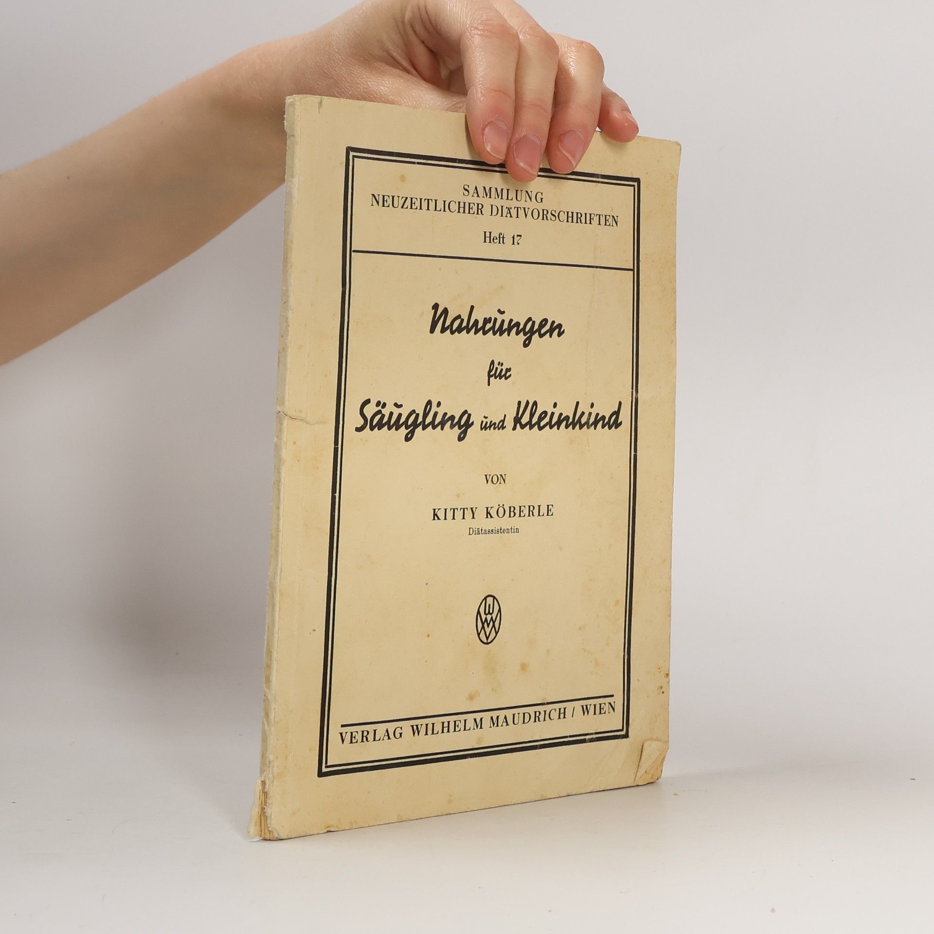 Kitty Köberle Nahrüngen für Säugling und Kleinkind