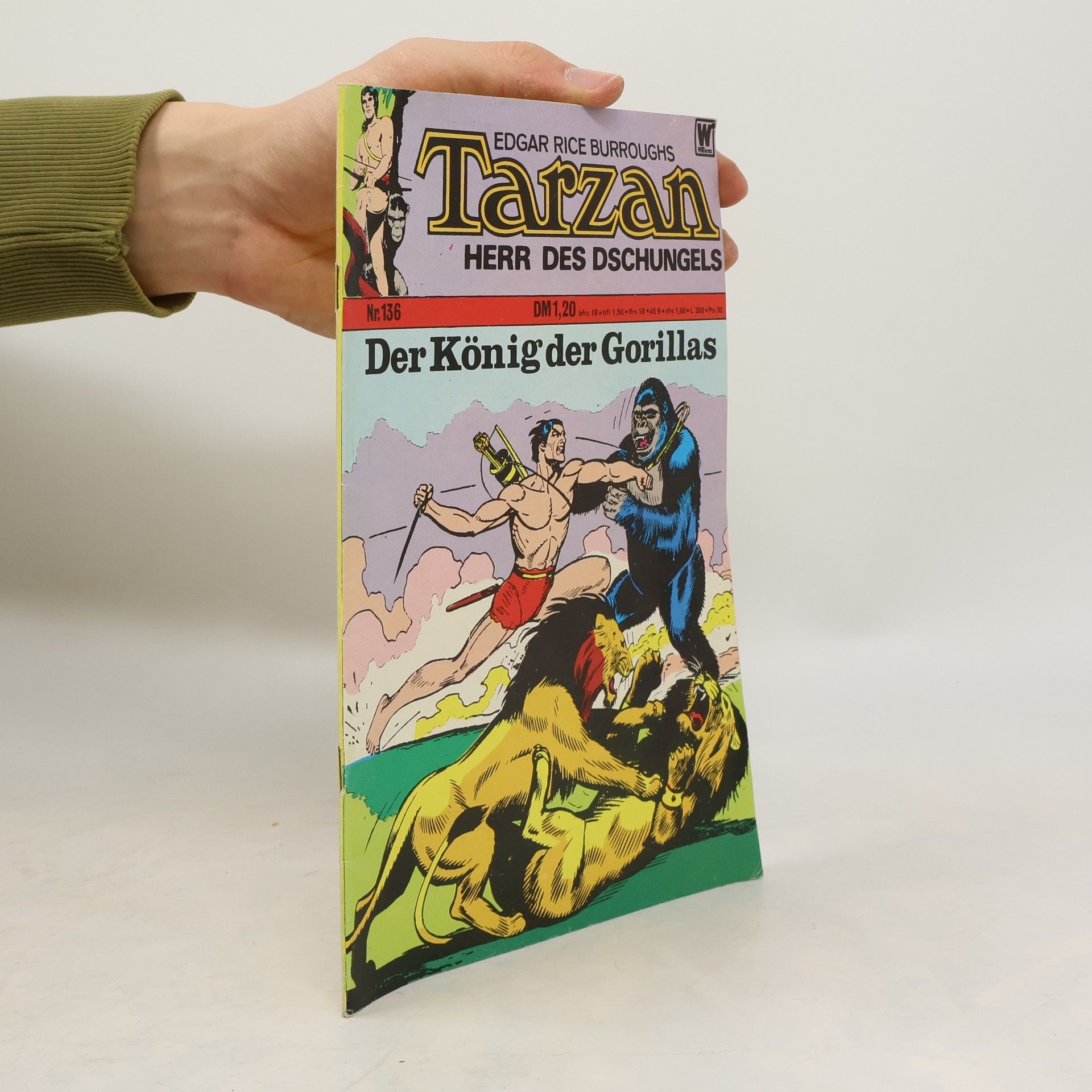 Edgar Rice Burroughs Tarzan herr des Dschungels Nr. 136