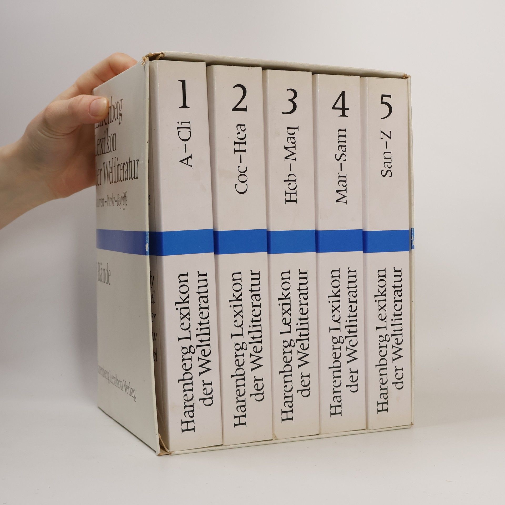 Kolektiv autorů Harenberg-Lexikon der Weltliteratur 1-5