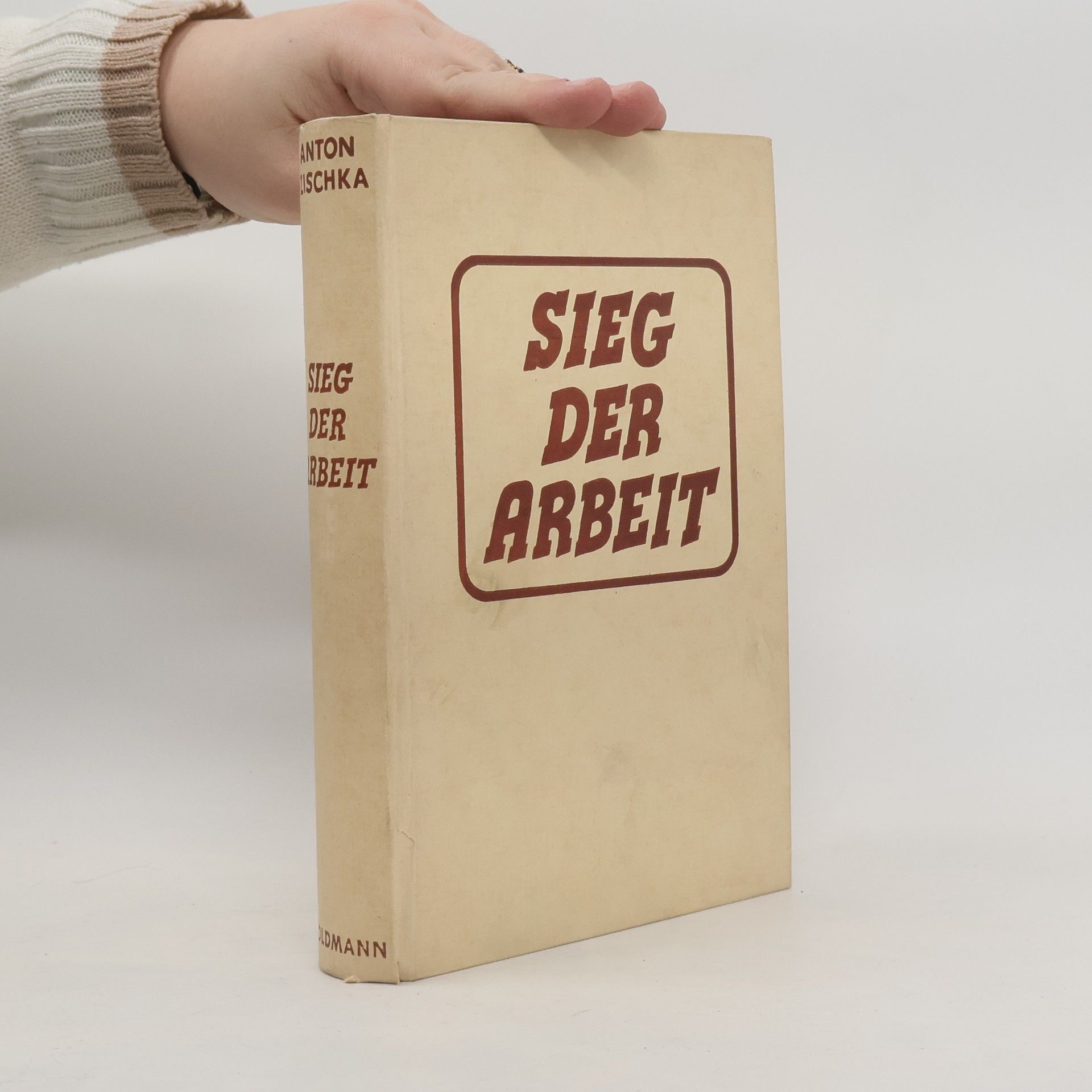 Anton Zischka Sieg der Arbeit