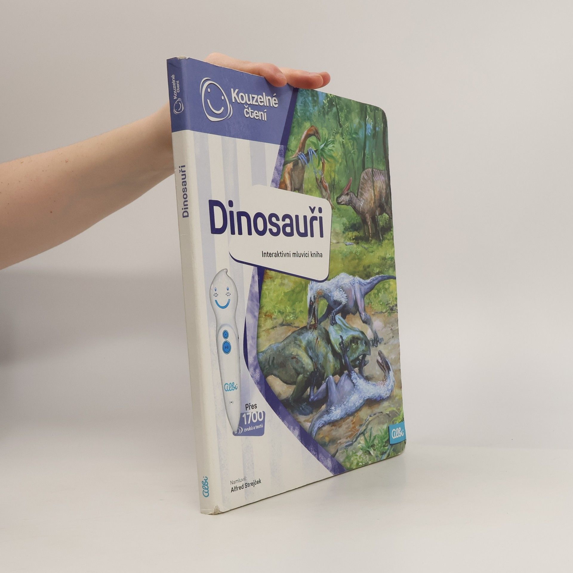 Jan Spěváček Dinosauři. Interaktivní mluvící kniha