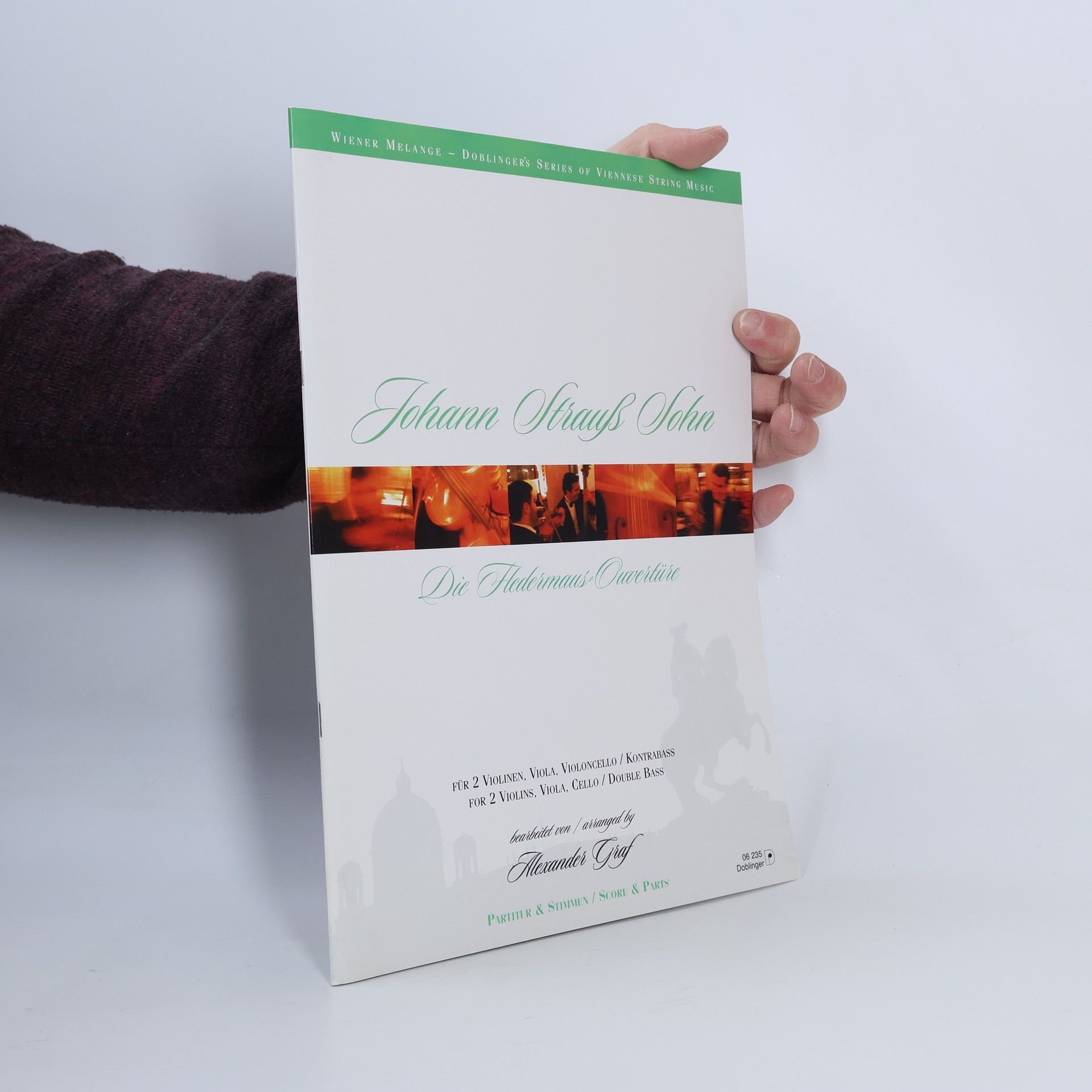 Johann Strauss II Ouverture zur Operette Die Fledermaus - Partition + Parties Separees