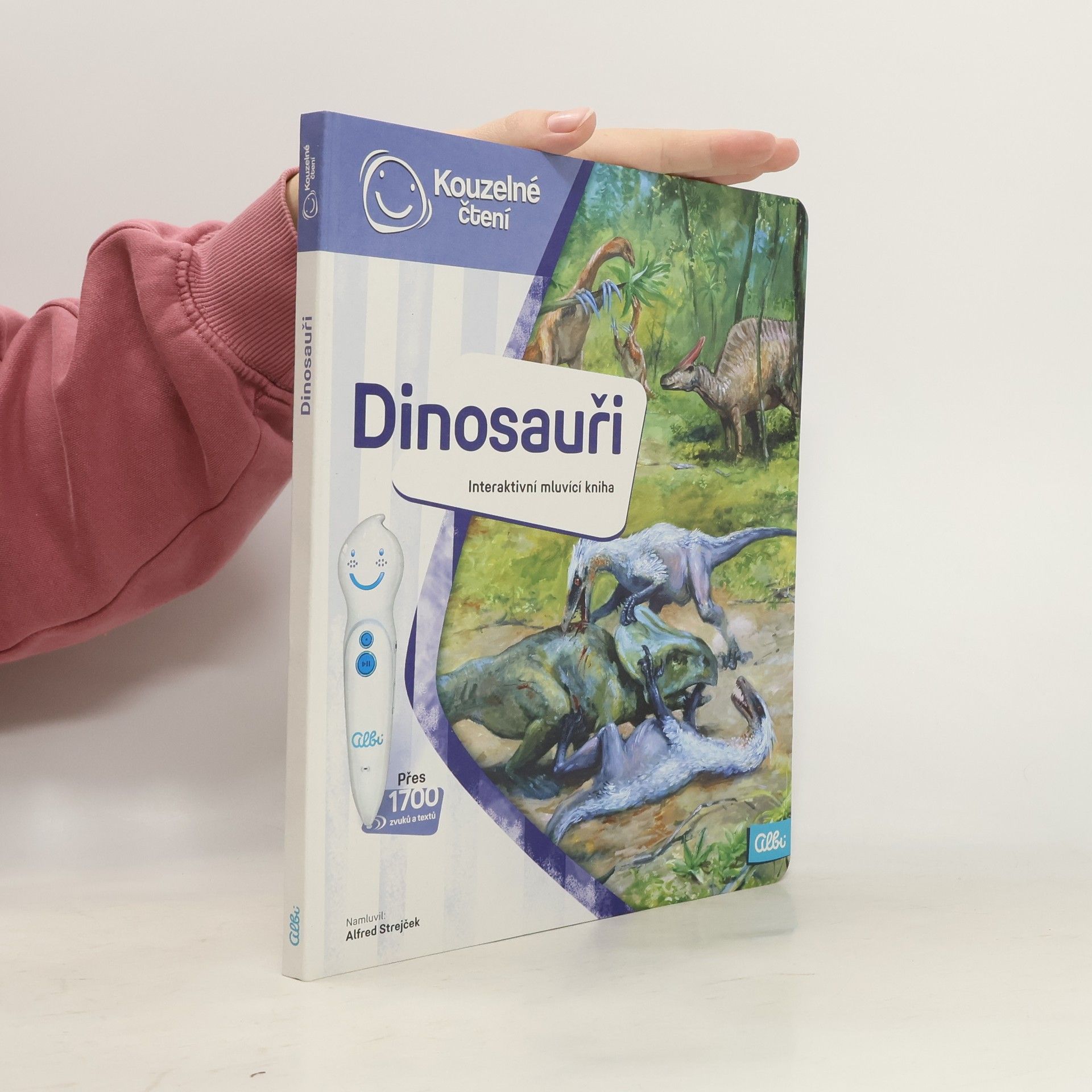Jan Spěváček Dinosauři. Interaktivní mluvící kniha