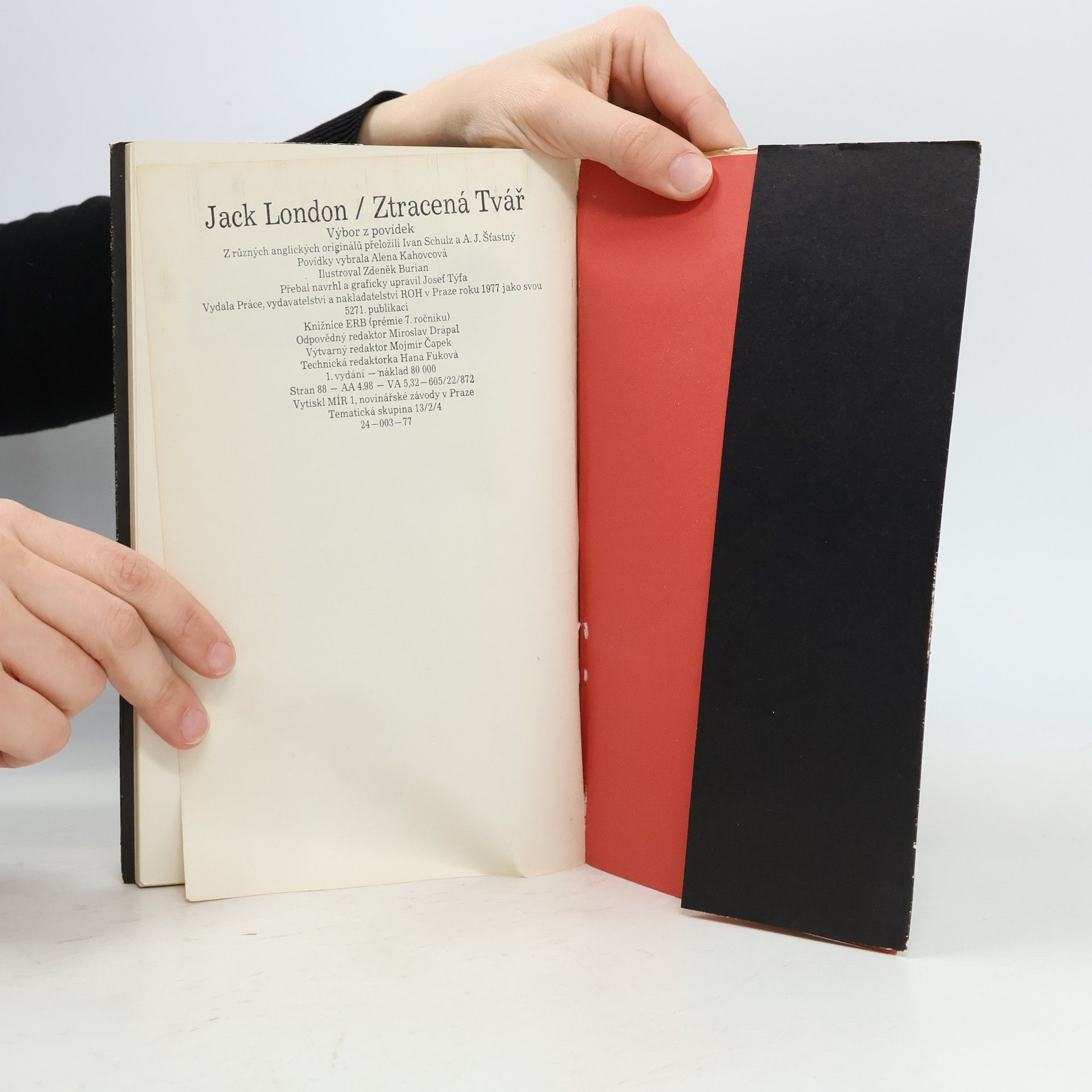 Jack London Ztracená tvář