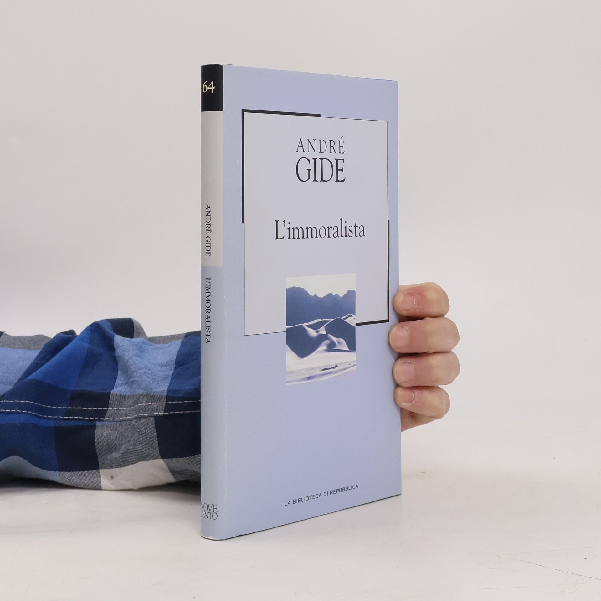 Eugenia Scarpellini La biblioteca di Repubblica - 64: L'immoralista