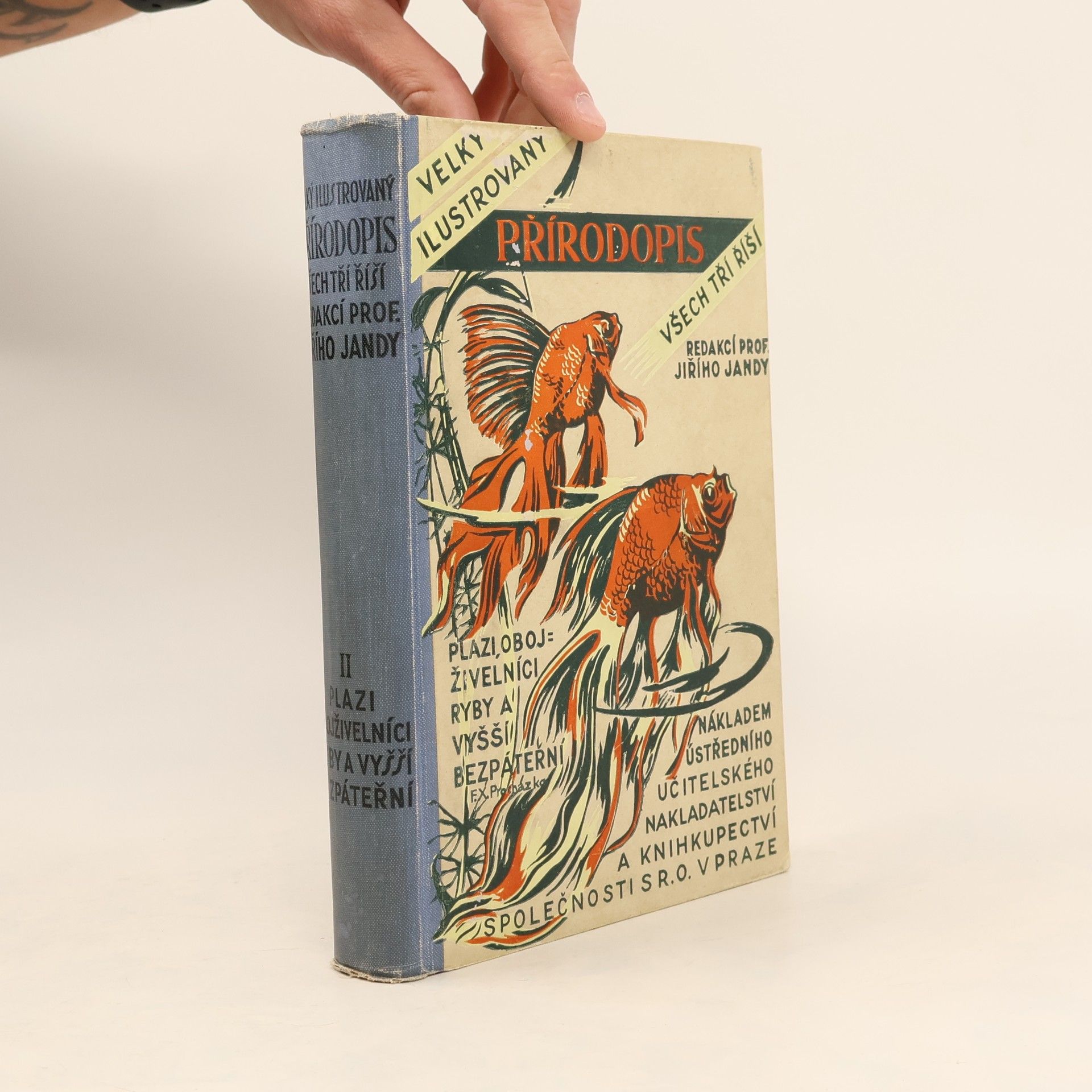 Jiří Janda Velký ilustrovaný přírodopis všech tří říší