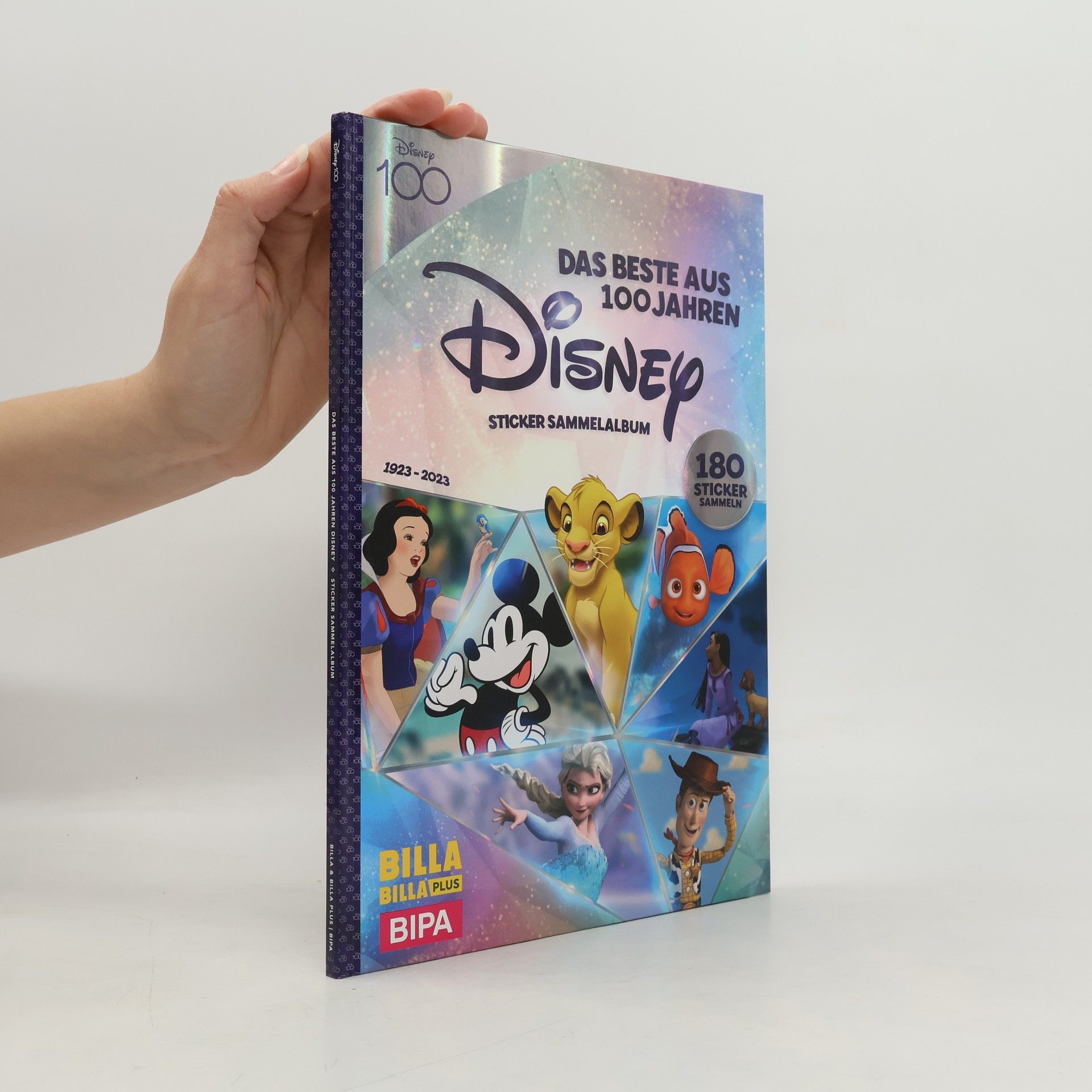 Kolektiv autorů Das Beste aus 100 Jahren. Sticker Sammelalbum Disney, 1923-2023