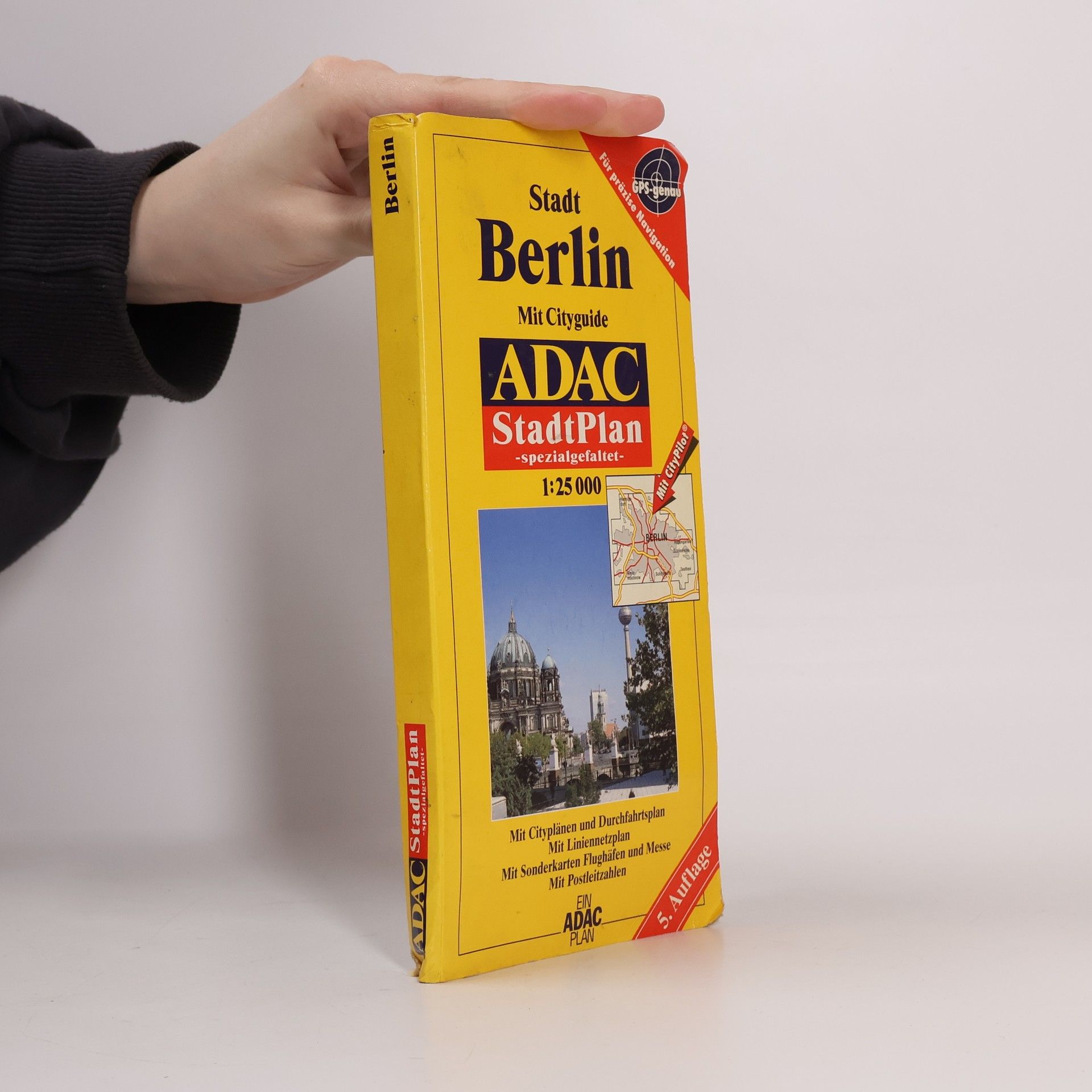 Autorenkollektiv Berlin ADAC Stadtplan 1:25000 Stadt Berlin mit cityguide