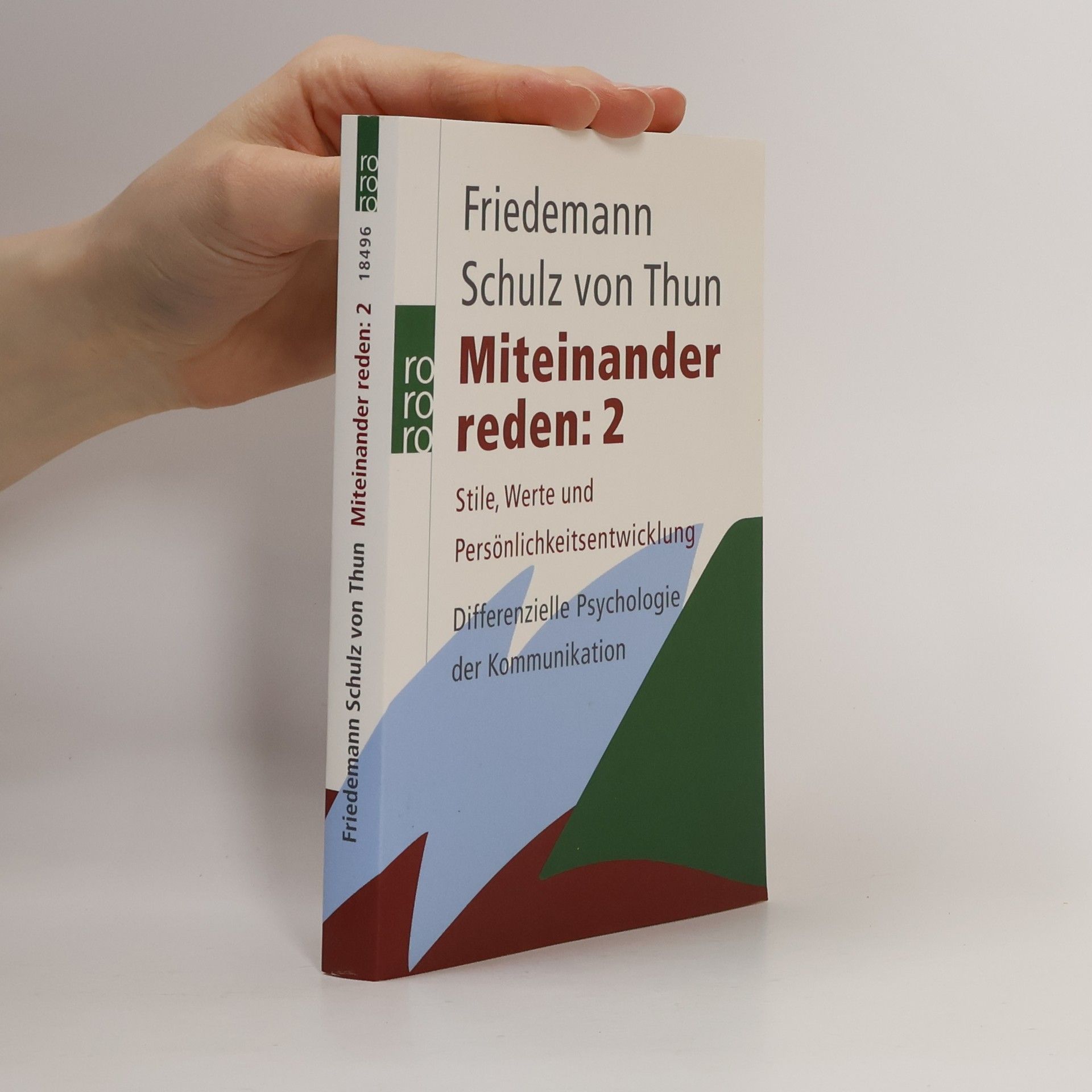 Friedemann Schulz von Thun Miteinander reden 2