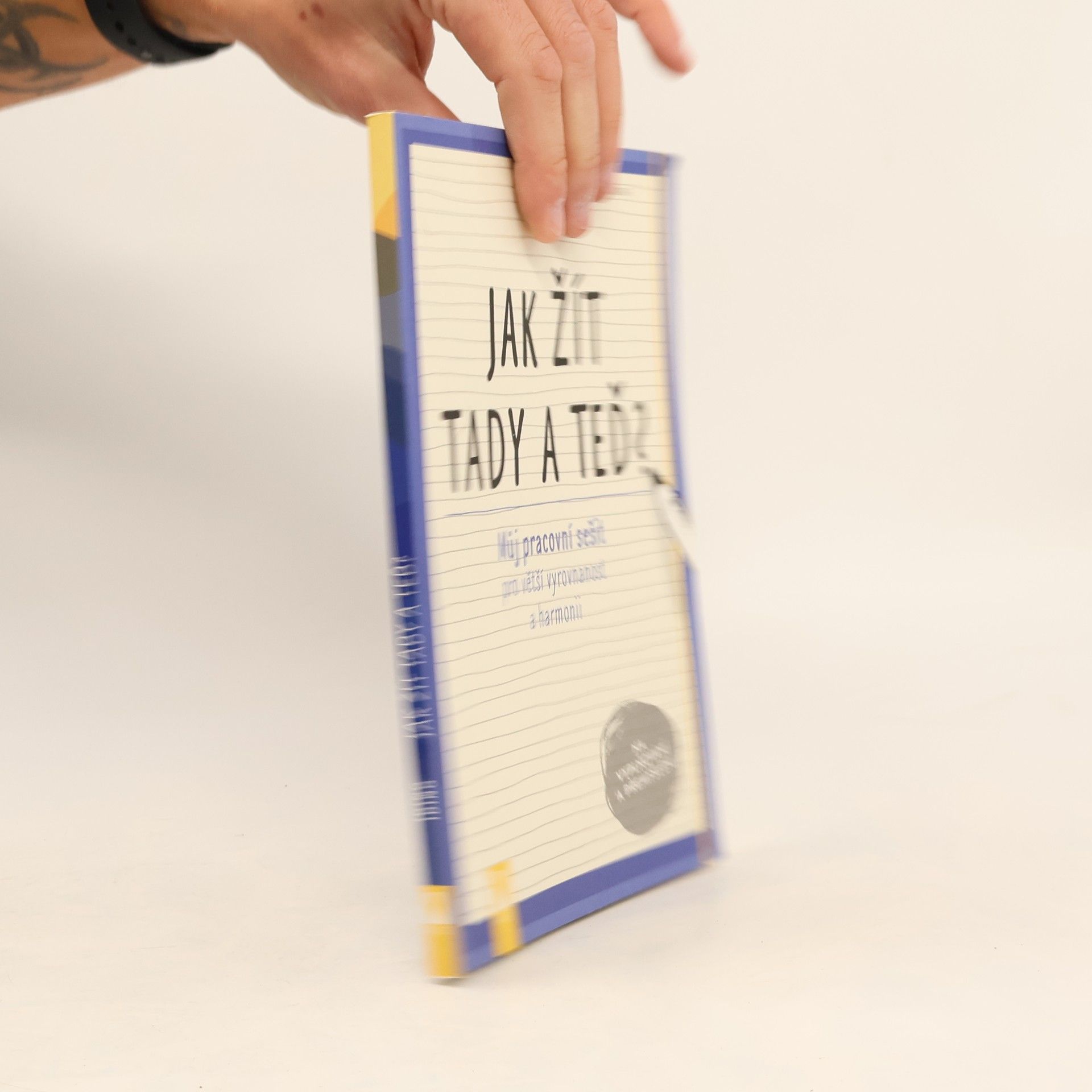 Doris Iding Jak žít tady a teď? : můj pracovní sešit pro větší vyrovnanost a harmonii