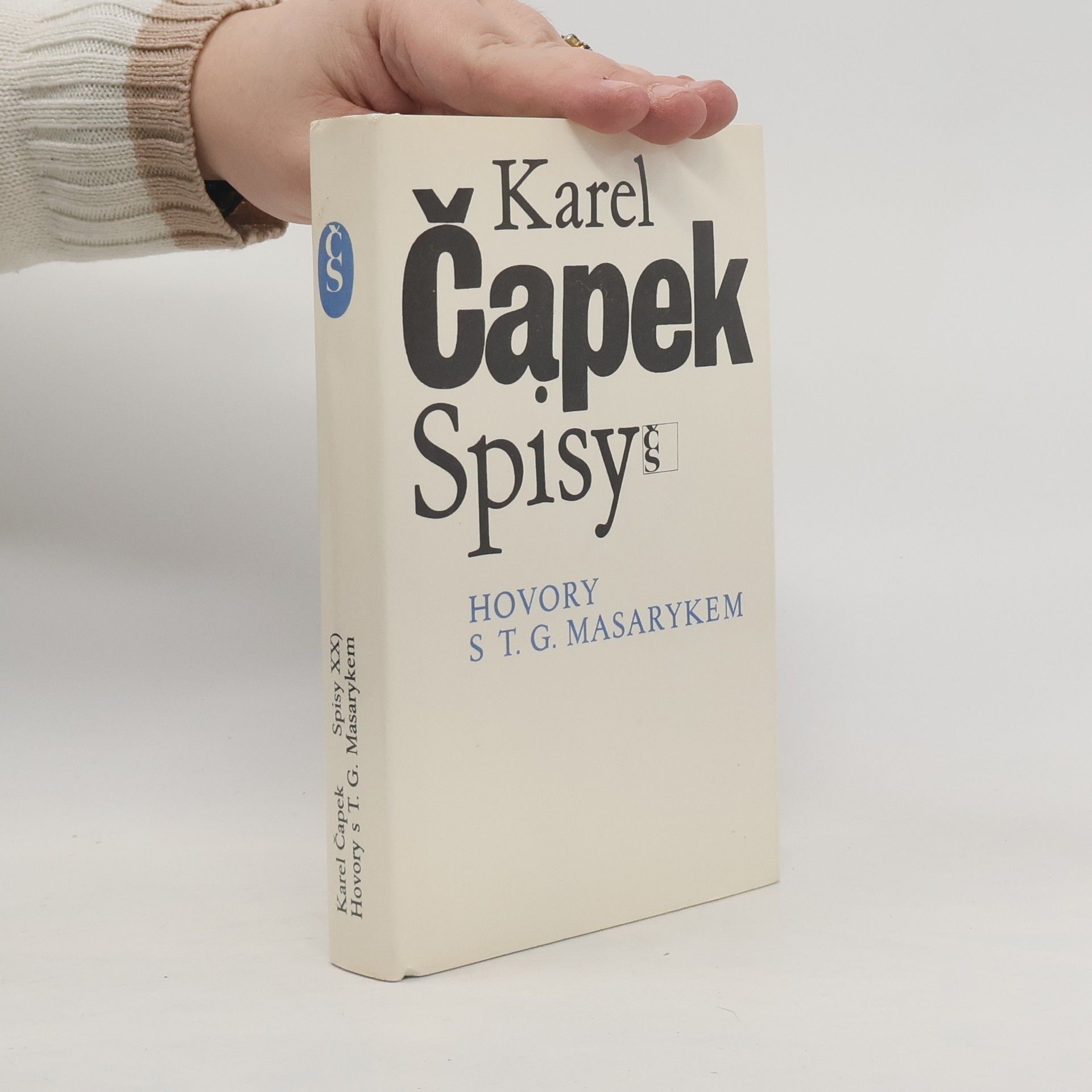 Karel Čapek Hovory s T. G. Masarykem