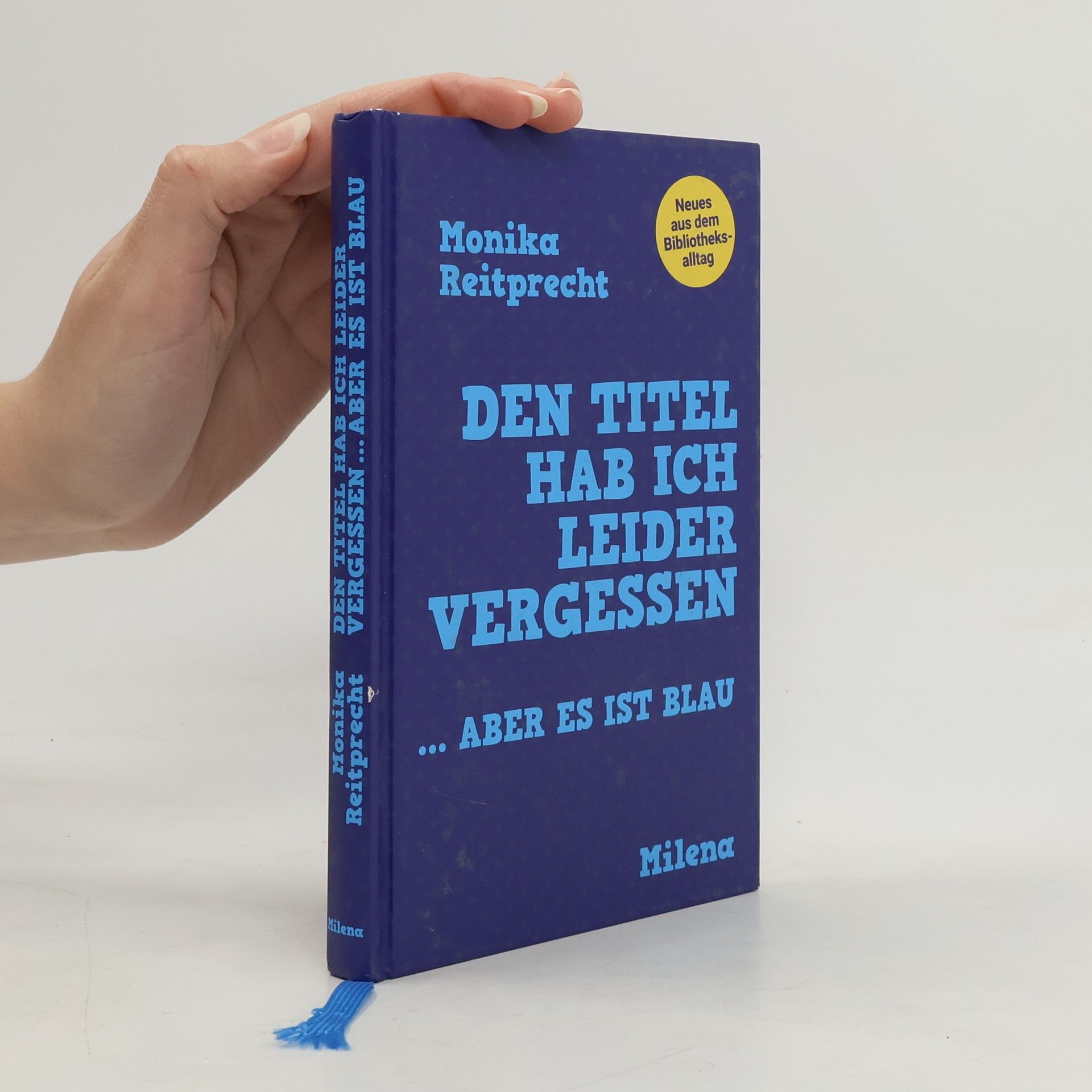 Monika Reitprecht Den Titel hab ich leider vergessen … aber es ist blau