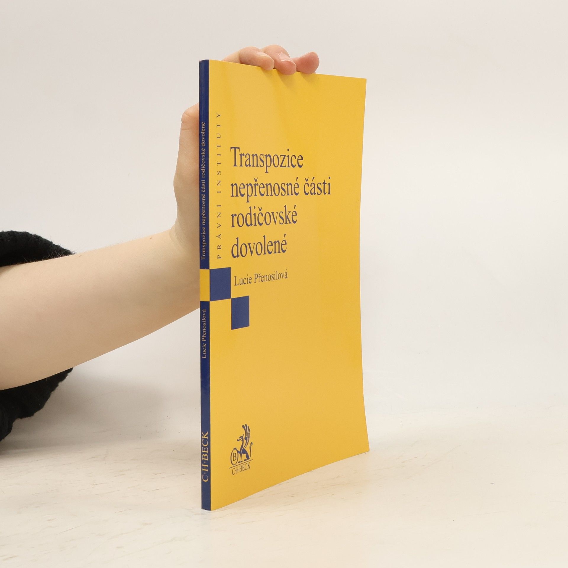 Lucie Přenosilová Transpozice nepřenosné části rodičovské dovolené