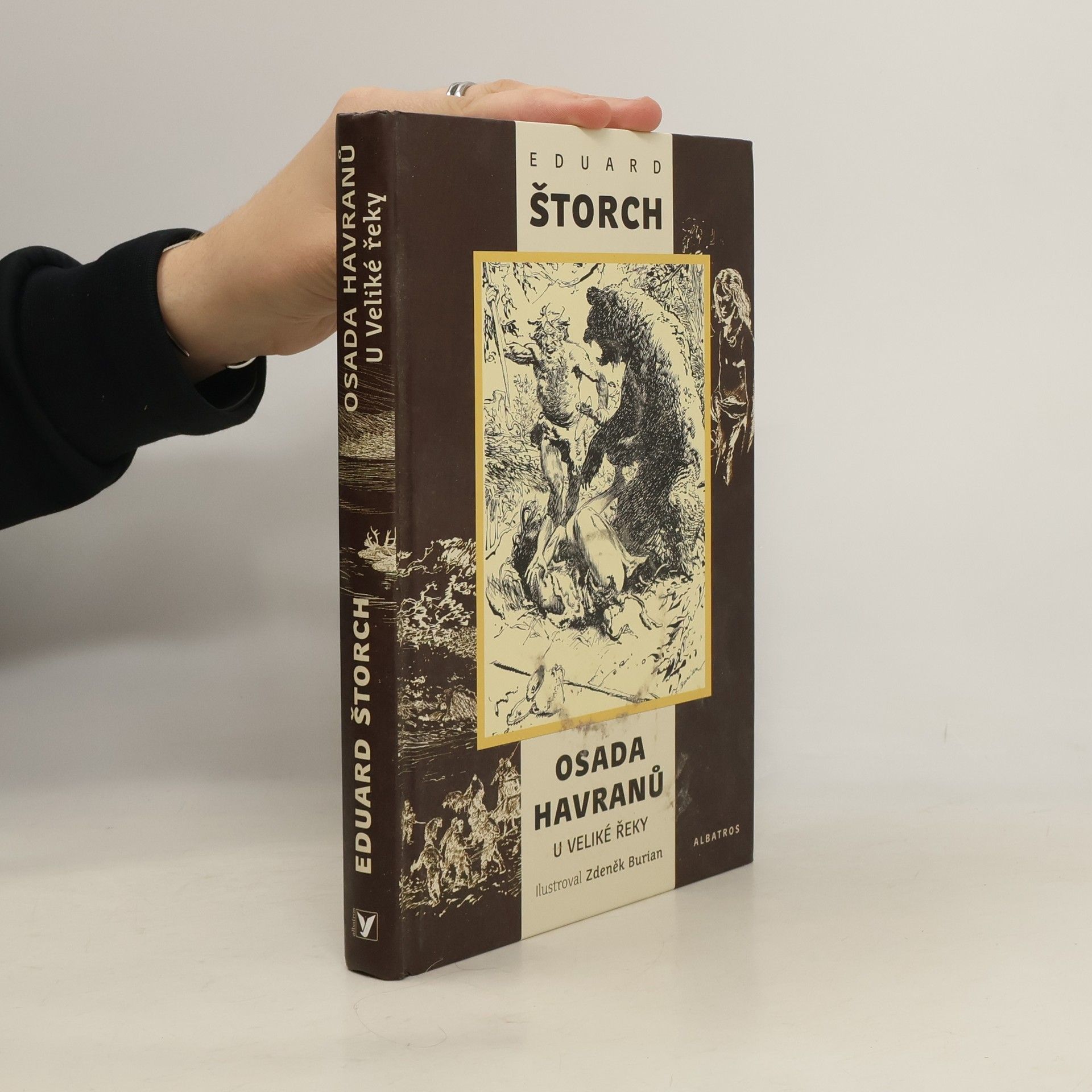 Eduard Štorch Osada Havranů - U Veliké řeky