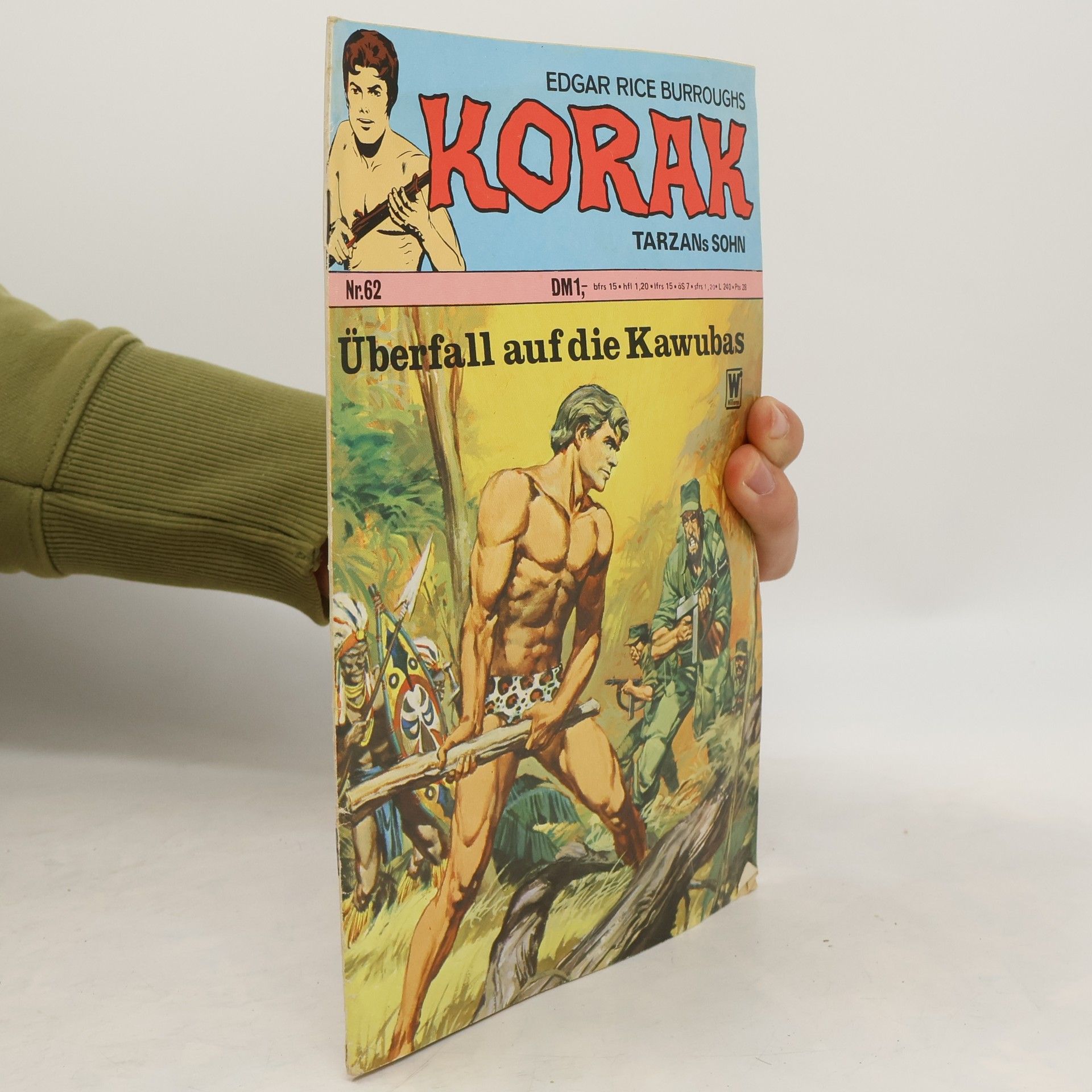 Edgar Rice Burroughs Korak, Tarzans Sohn 62