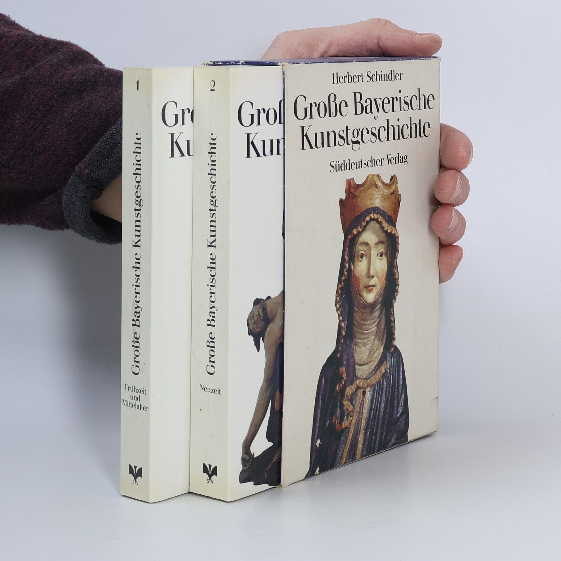 Herbert Schindler Große bayerische Kunstgeschichte. Band I, Frühzeit und Mittelalter. Band II, Neuzeit. 2