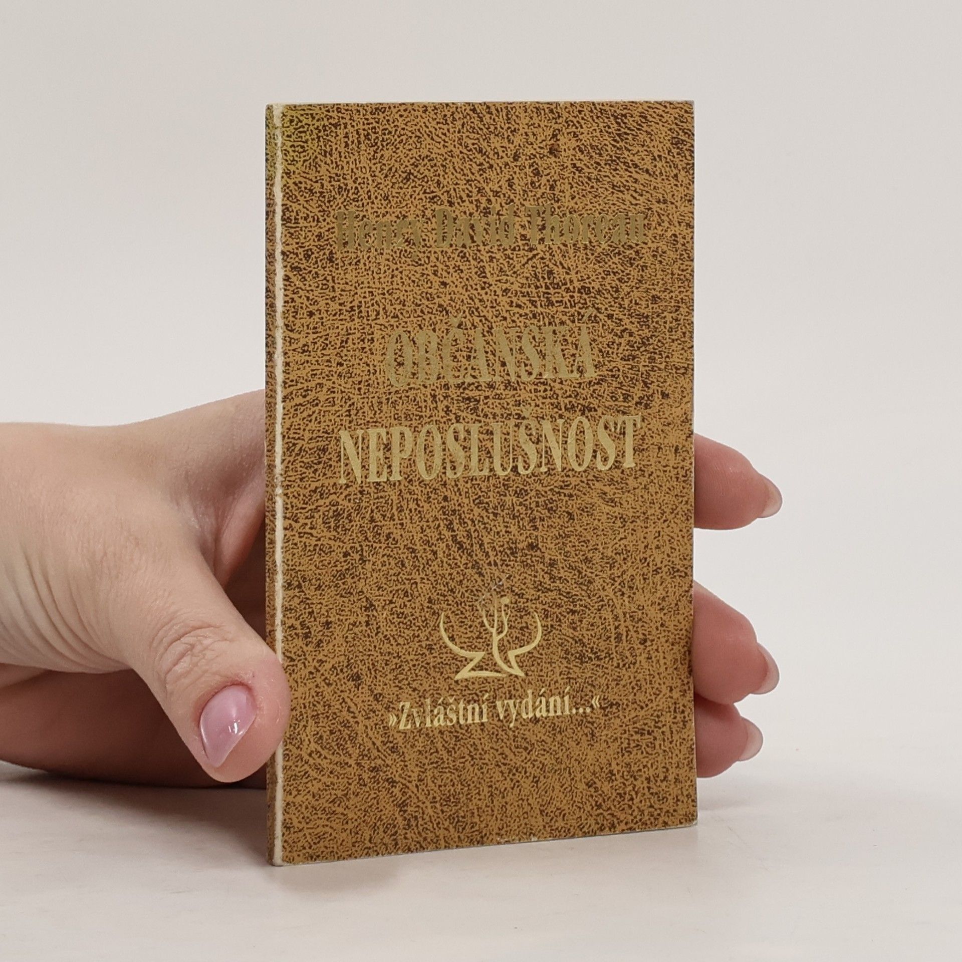 Henry David Thoreau Občanská neposlušnost