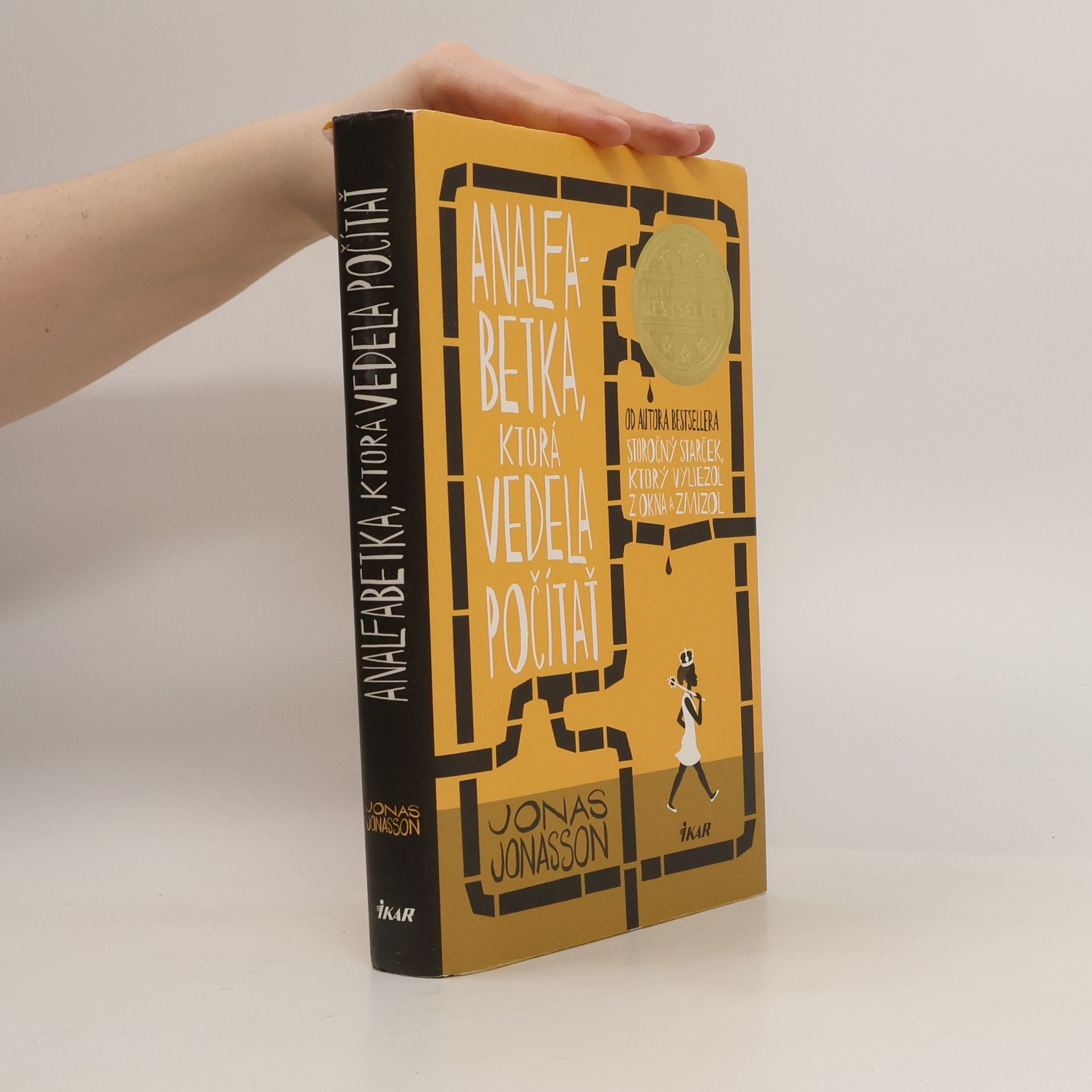 Jonas Jonasson Analfabetka, ktorá vedela počítať