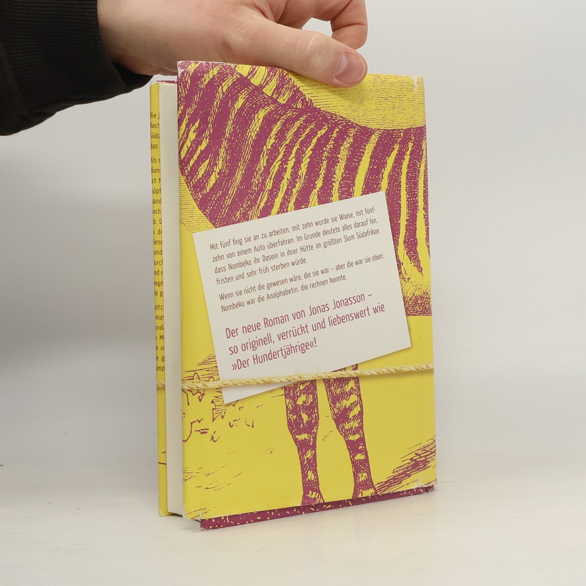 Jonas Jonasson Die Analphabetin, die rechnen konnte