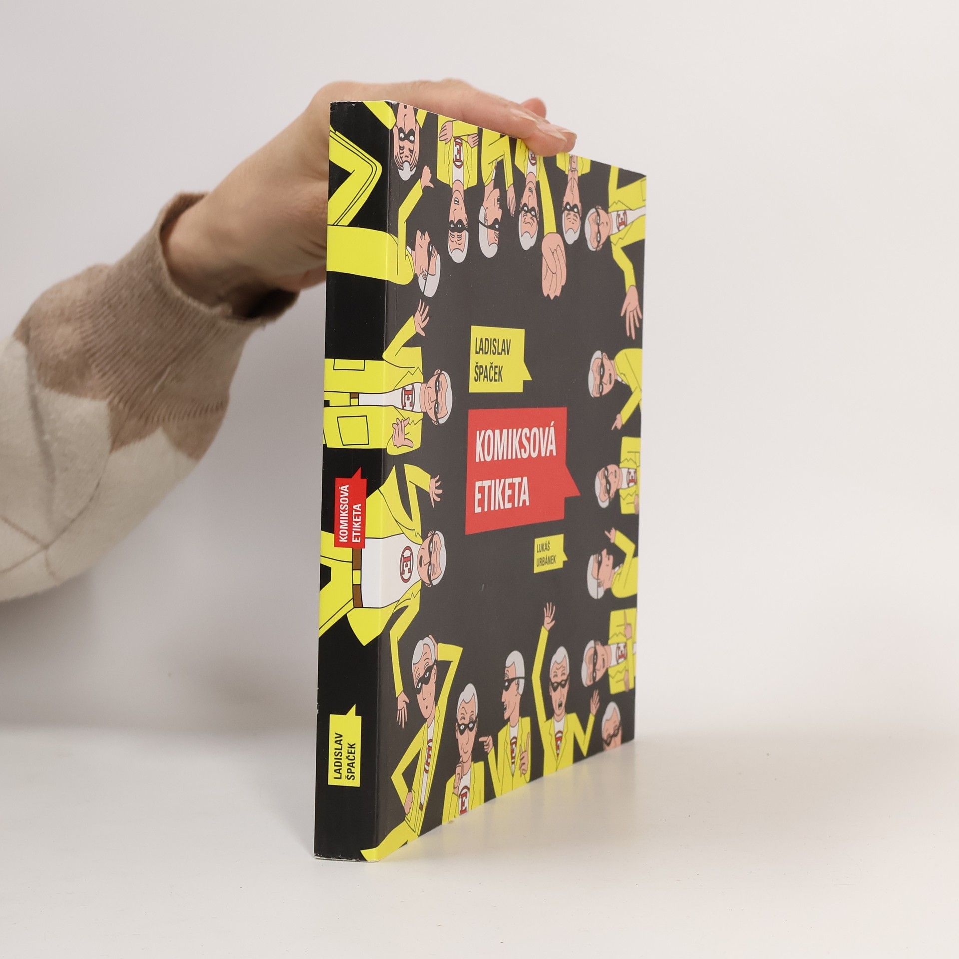 Ladislav Špaček Komiksová etiketa