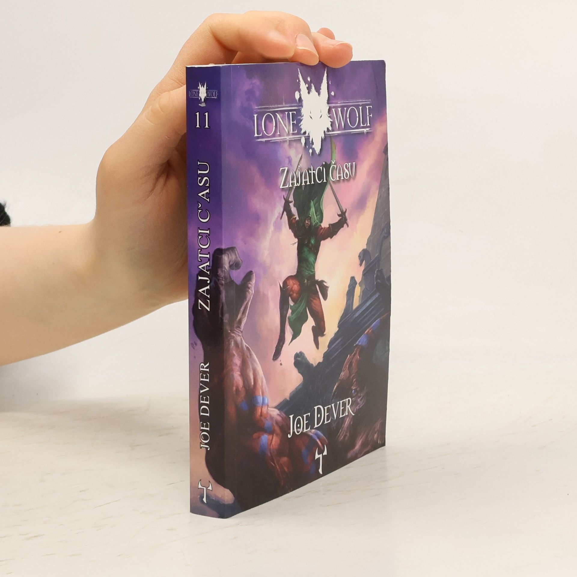 Joe Dever Lone Wolf 11: Zajatci času (gamebook)