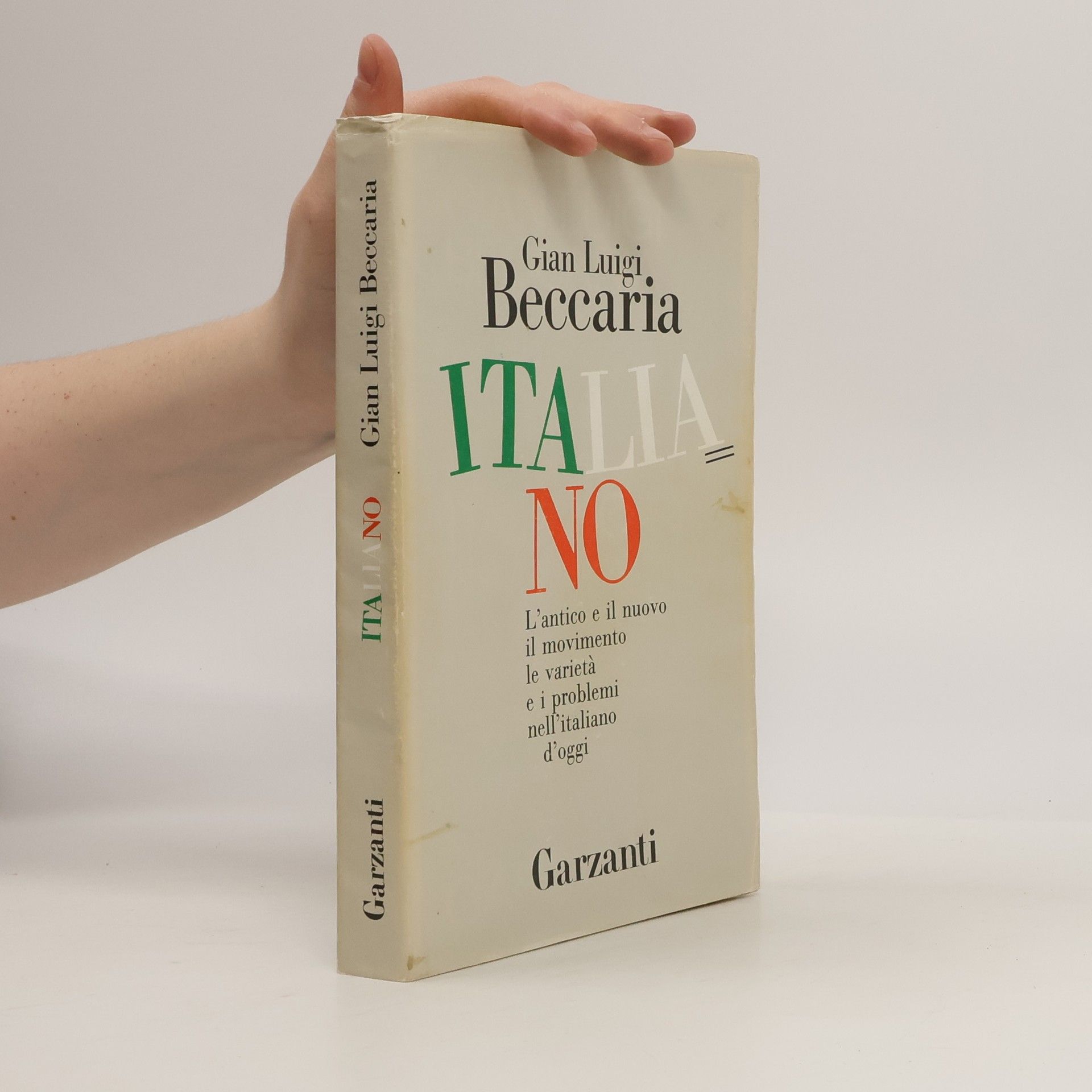 Gian Luigi Beccaria Italiano