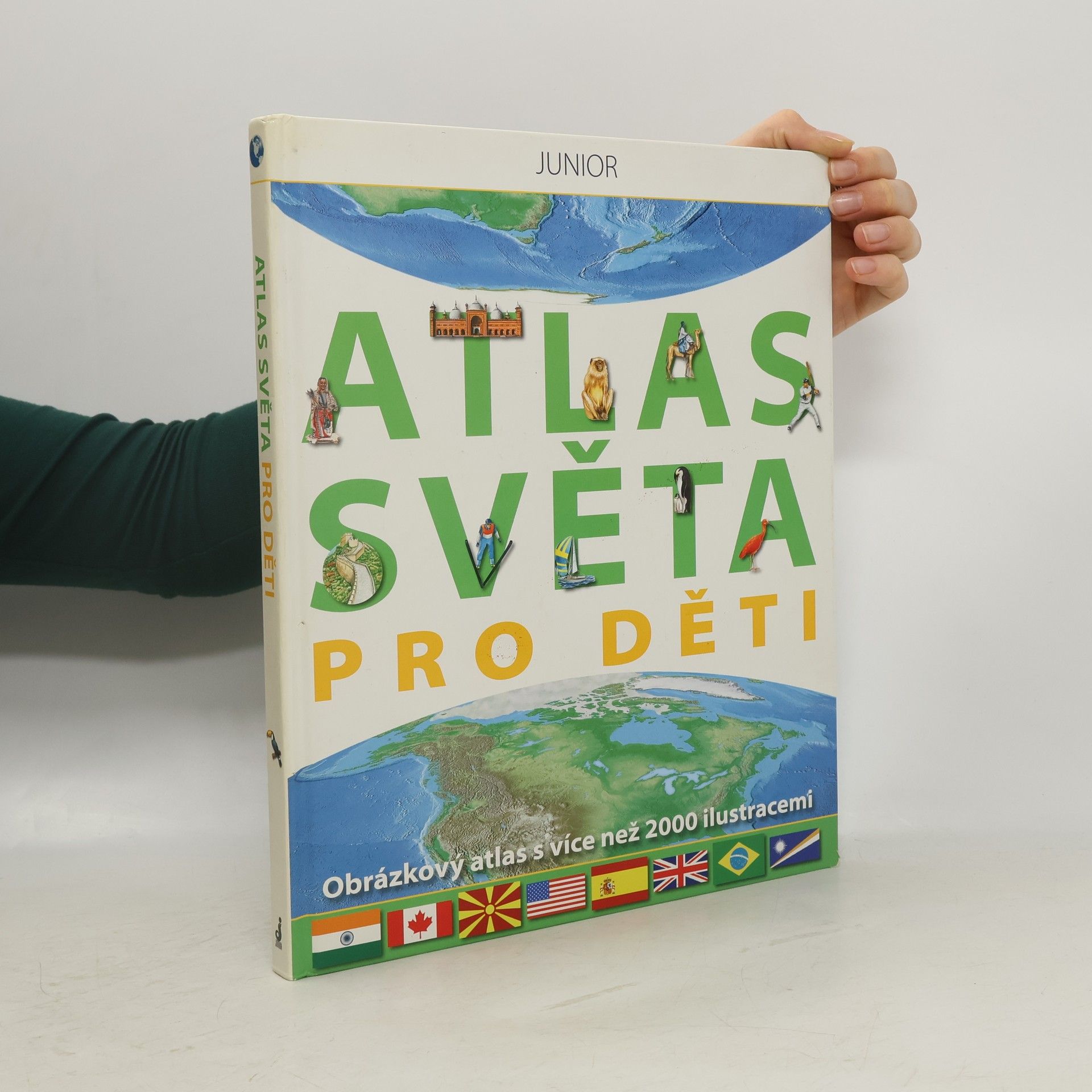 Jim Harrison Atlas světa pro děti