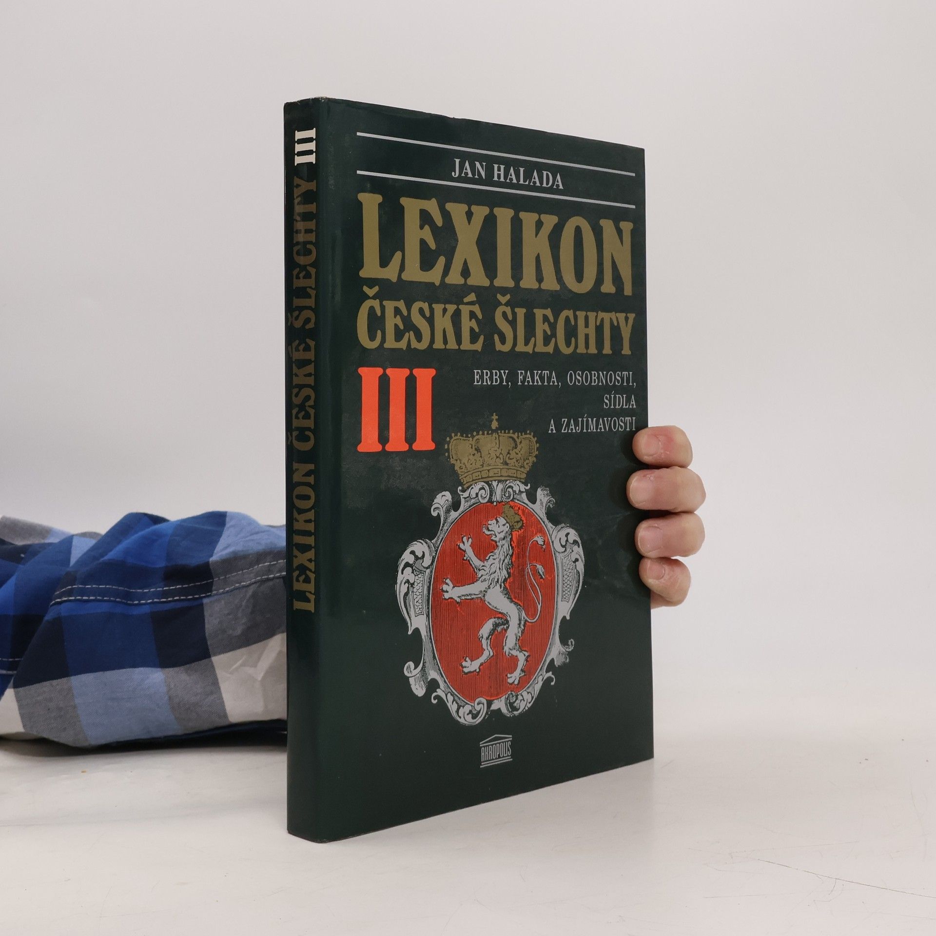 Jan Halada Lexikon české šlechty III.