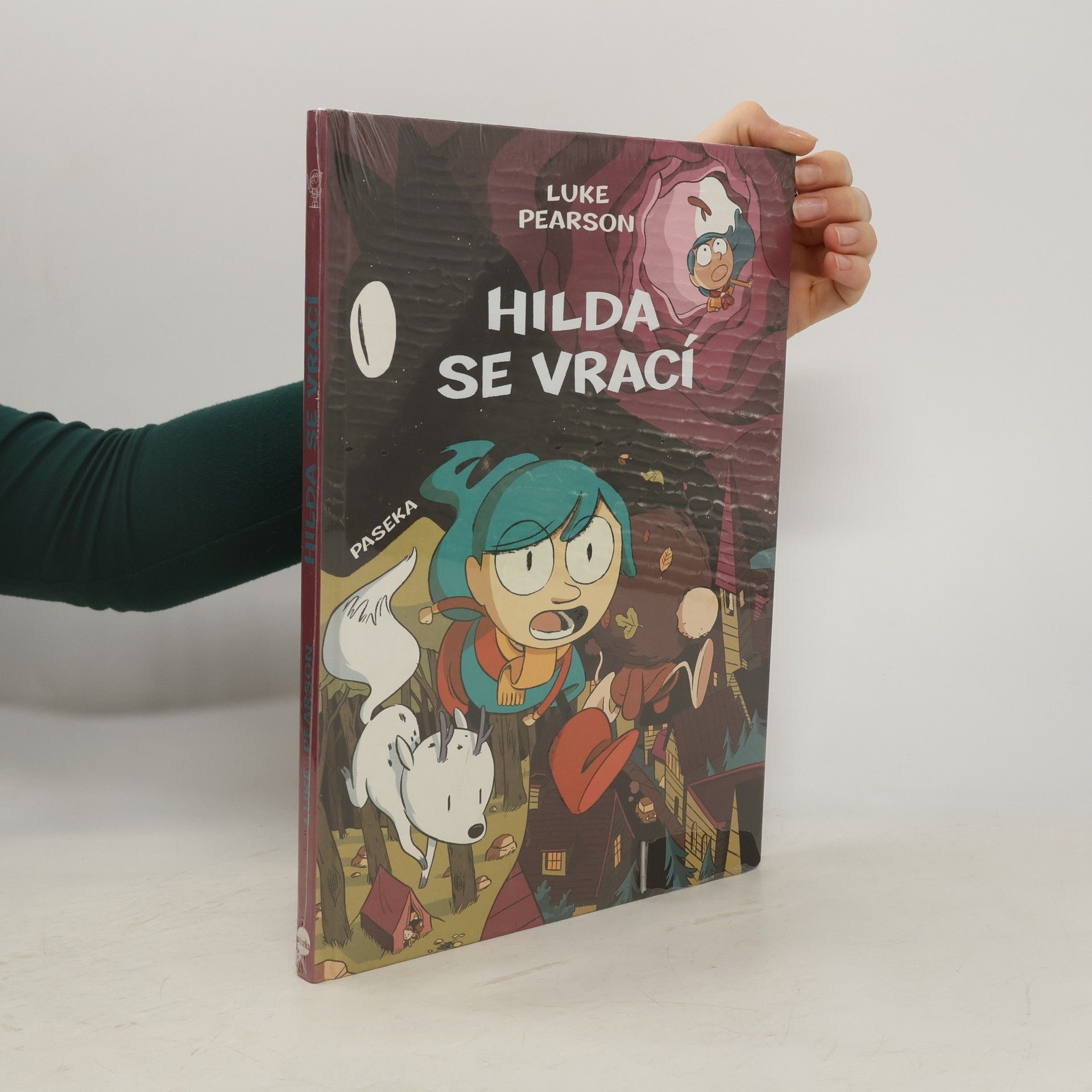 Luke Pearson Hilda a ptačí slavnost. Hilda a černý pes
