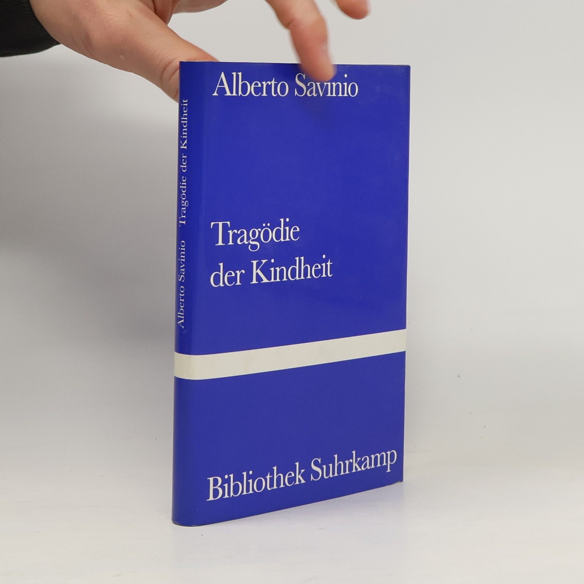 Alberto Savinio Tragödie der Kindheit