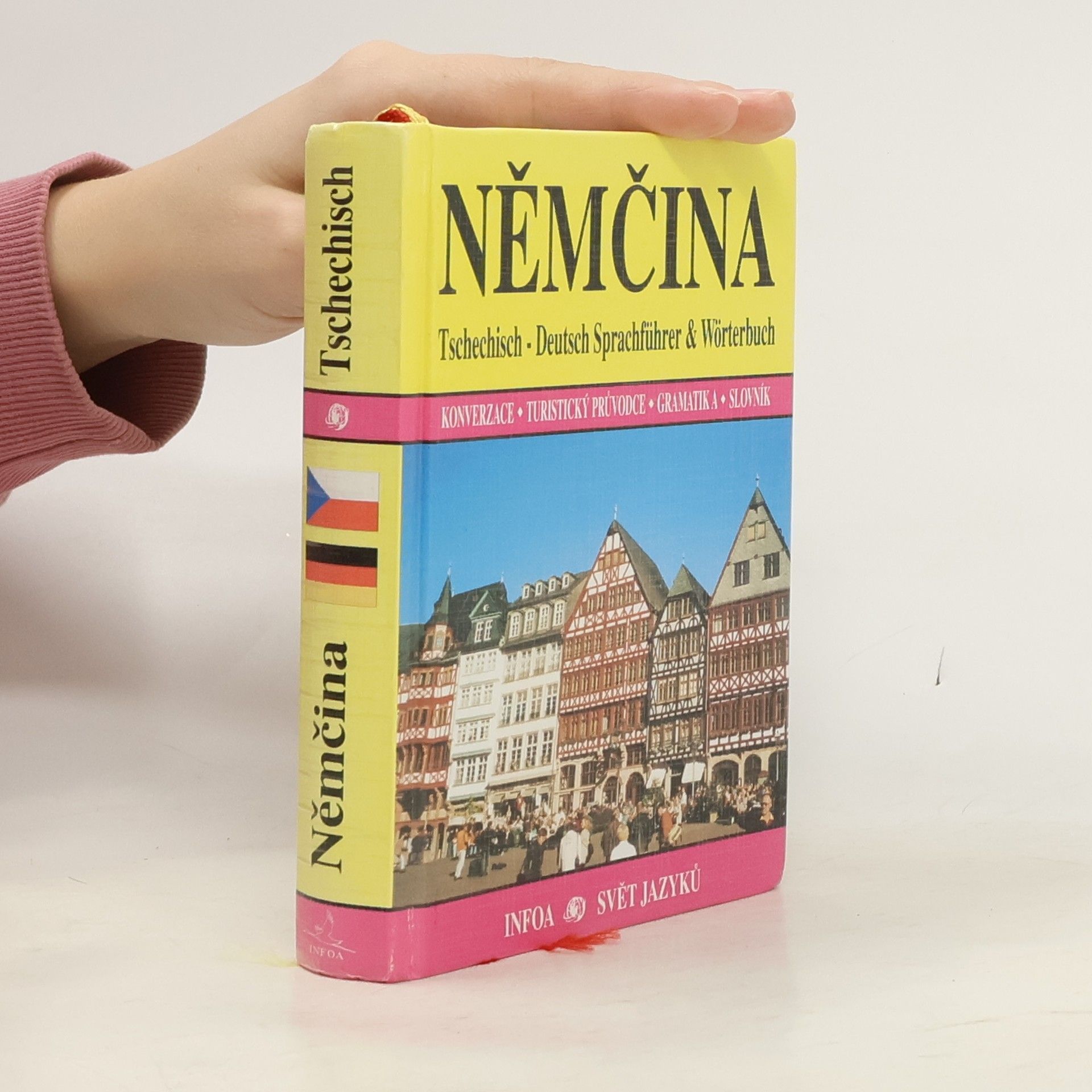 Jana Navrátilová Němčina: Tschechisch-deutsch Sprachführer & Wörterbuch: Konverzace - turistický průvodce - gramatika - slovník