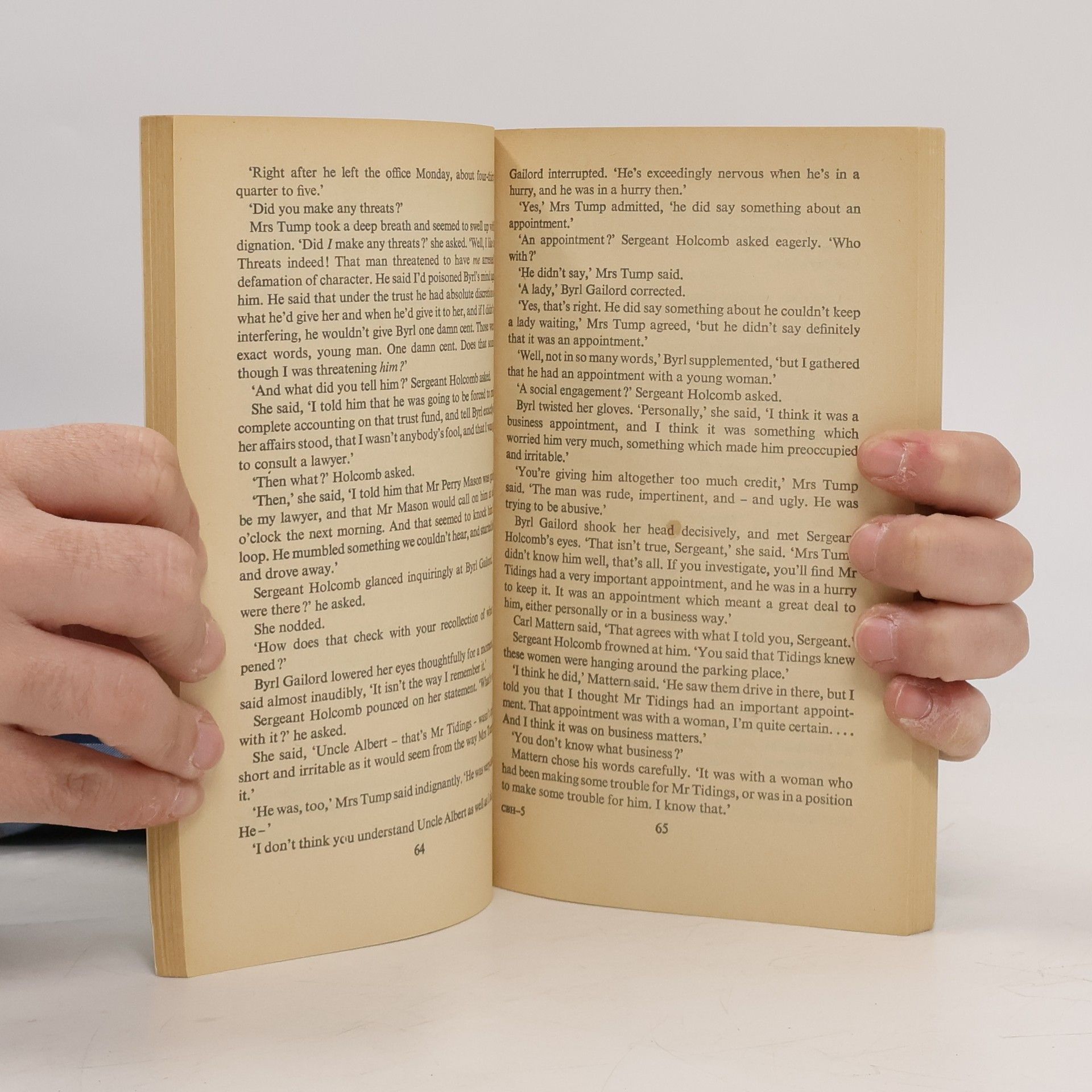 Erle Stanley Gardner The case of the baited hook