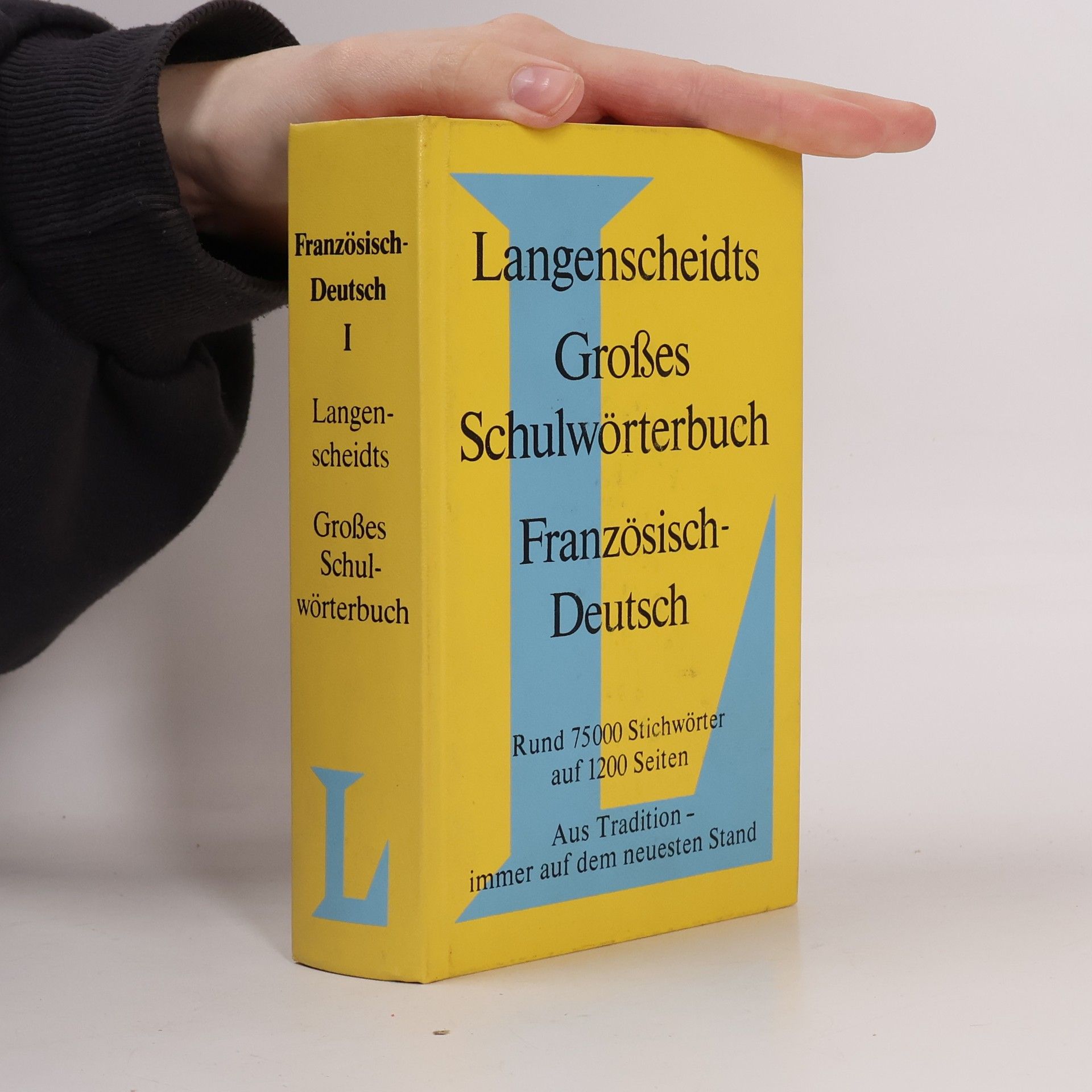 Various authors Langenscheidts großes Schulwörterbuch französisch-deutsch