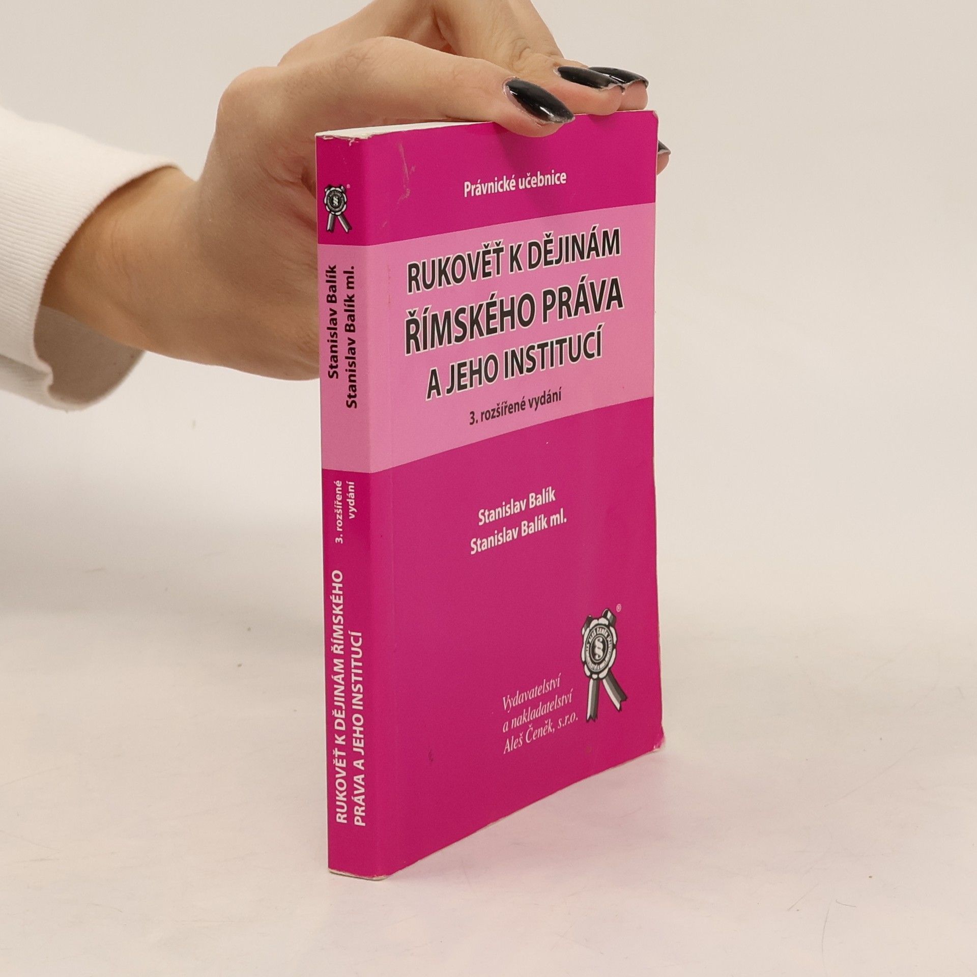 Autorenkollektiv Rukověť k dějinám římského práva a jeho institucí