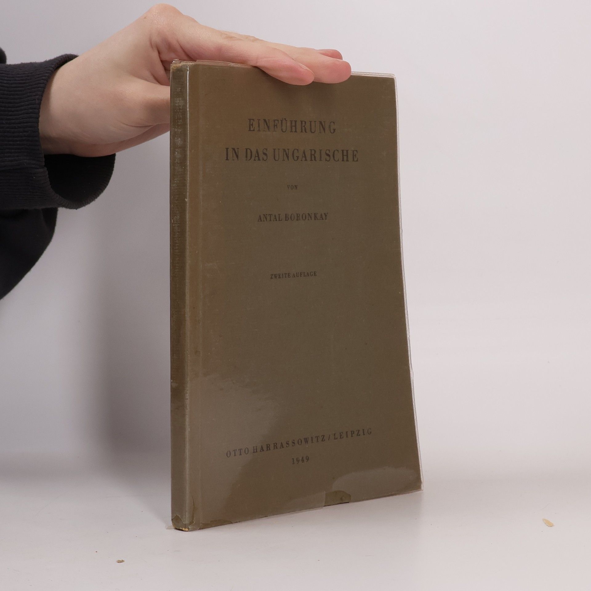 Antal Boronkay Einfuhrung in das Ungarische