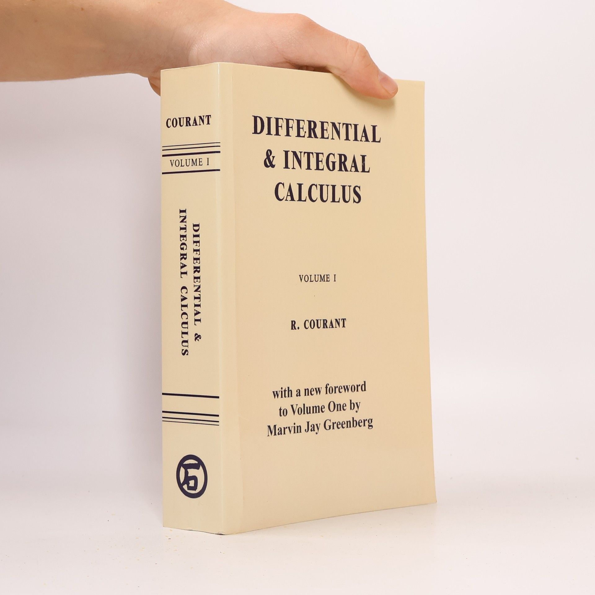 Richard Courant Differential and Integral Calculus