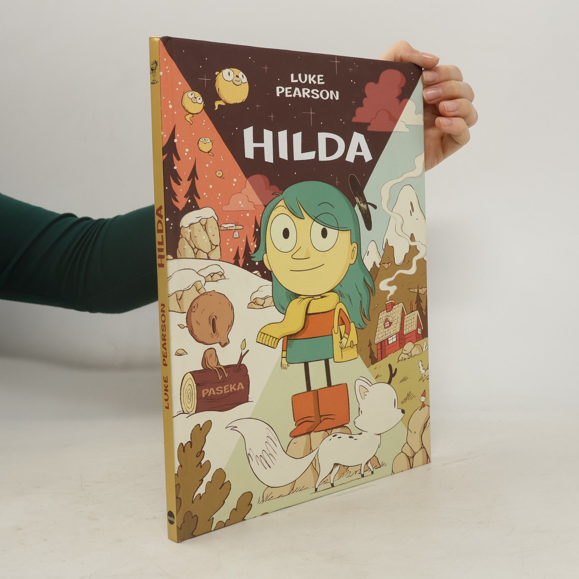 Luke Pearson Hilda a troll ; Hilda a půlnoční obr