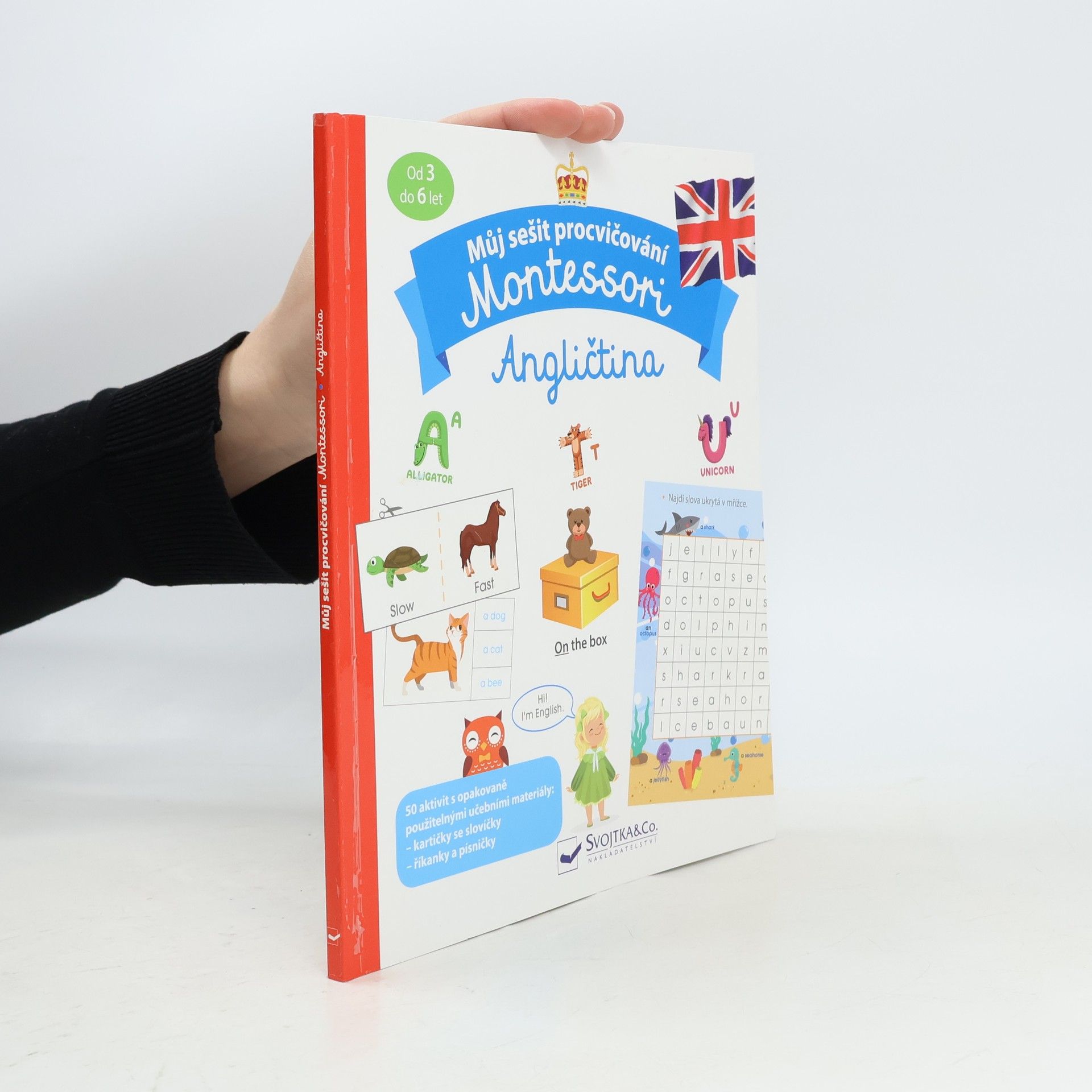 Lydie Barusseau Můj sešit procvičování Montessori. Angličtina